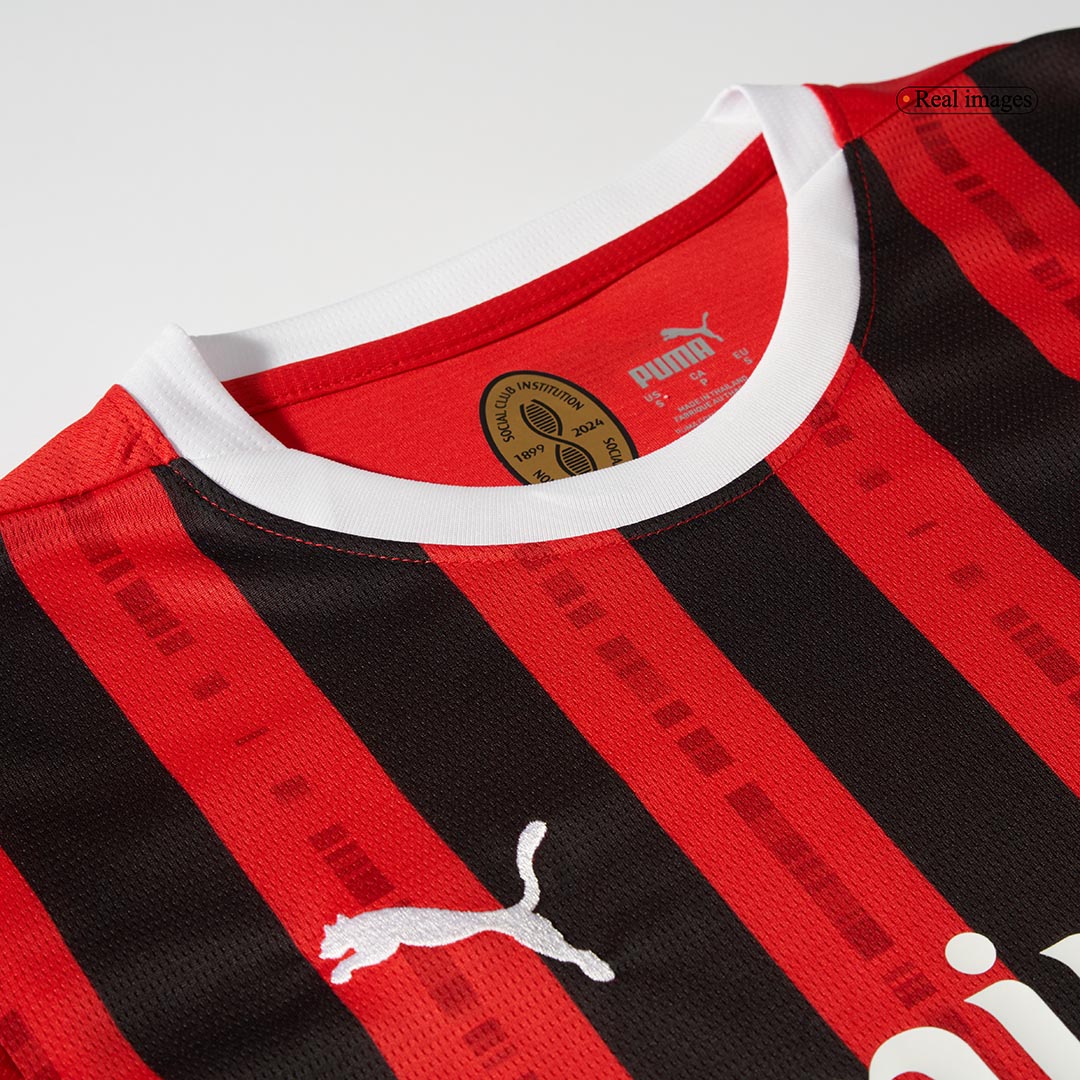 AC Milan long-sleeved home football shirt 2024/25