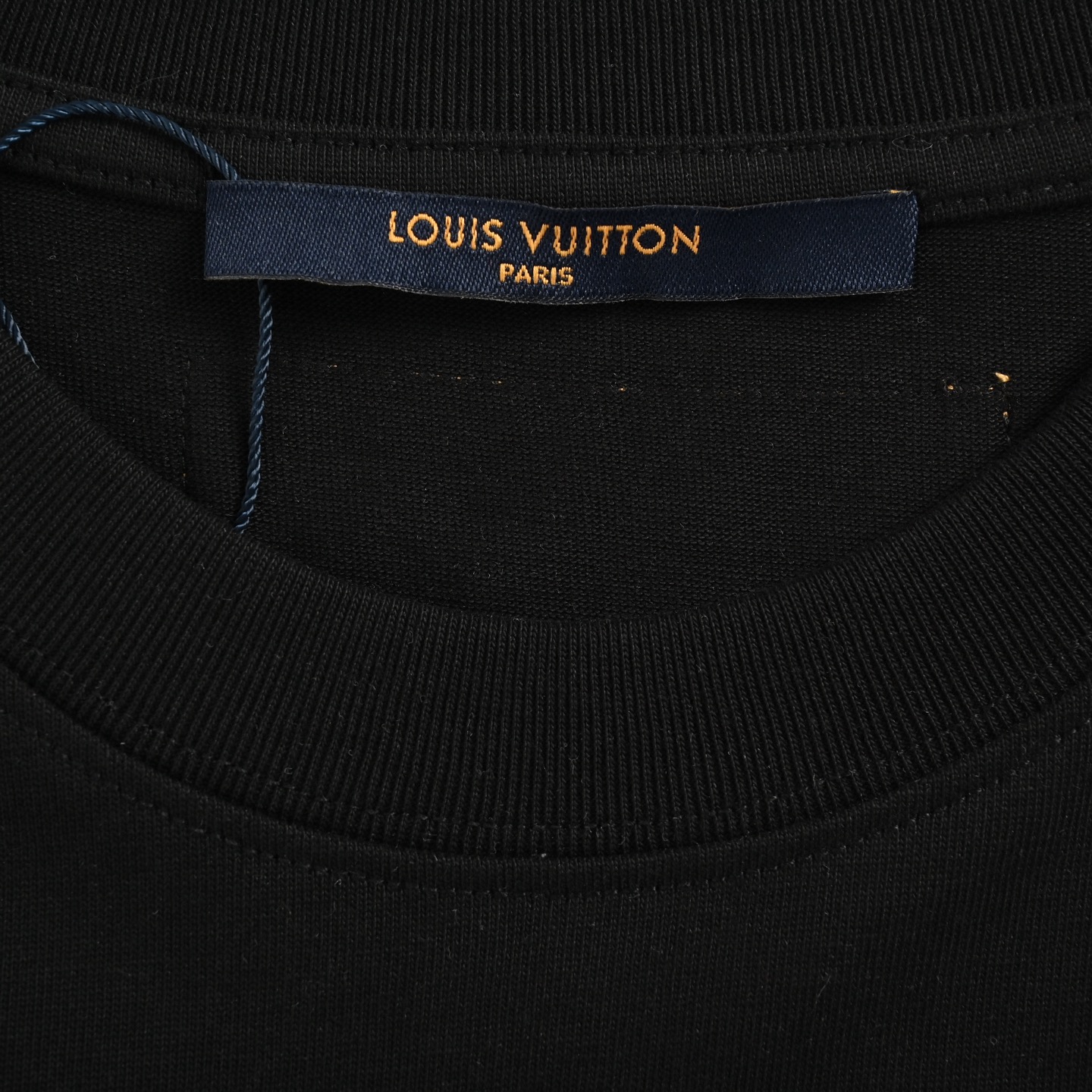 Louis Vuitton 25ss hemp rope knot embroidered short sleeves