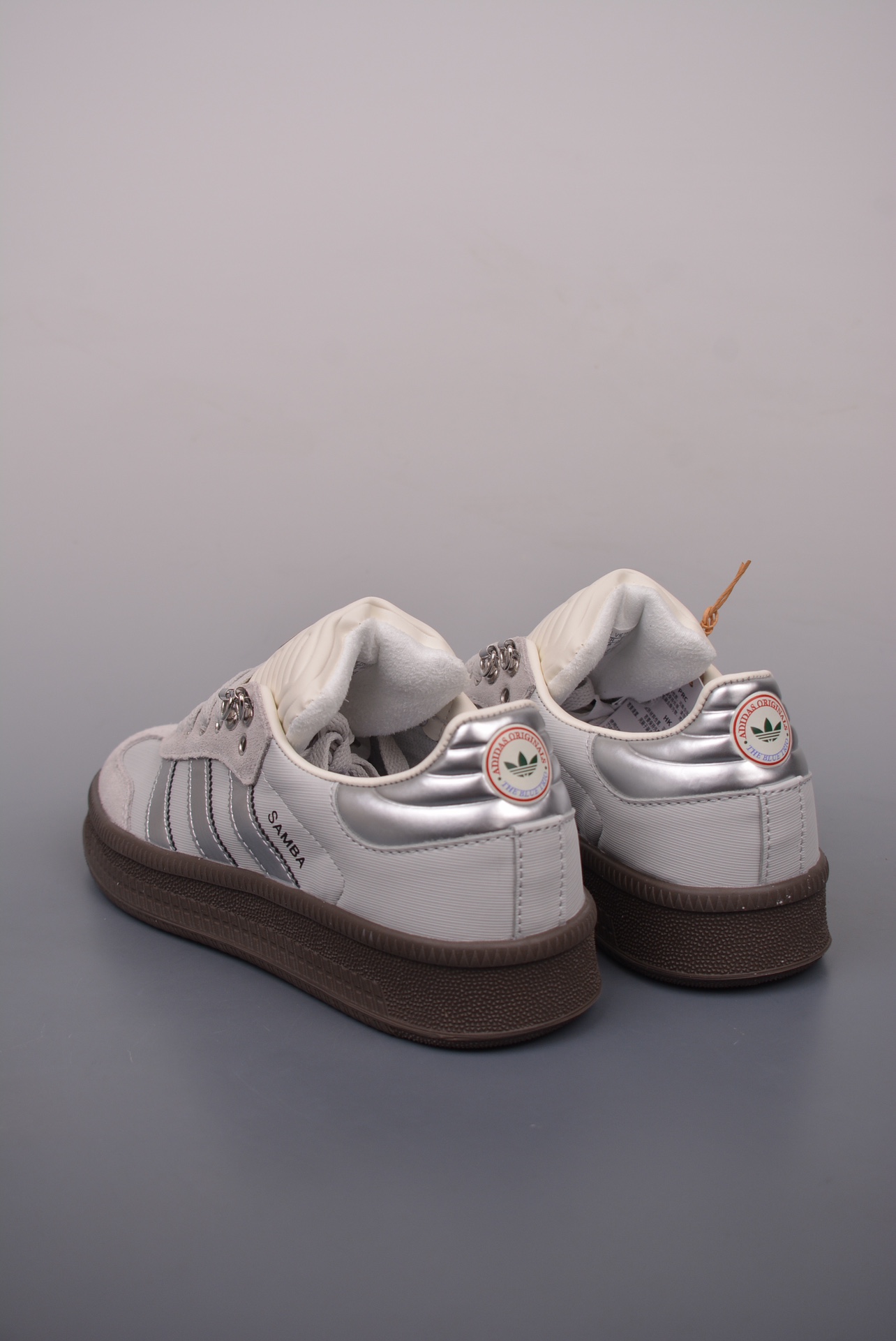 Adidas Samba XLG Off White Silver Metallic JP5667