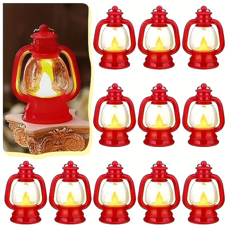 🕯️🕯️2024 Christmas Carnival Night Sale - Mini Vintage LED Candle Lights