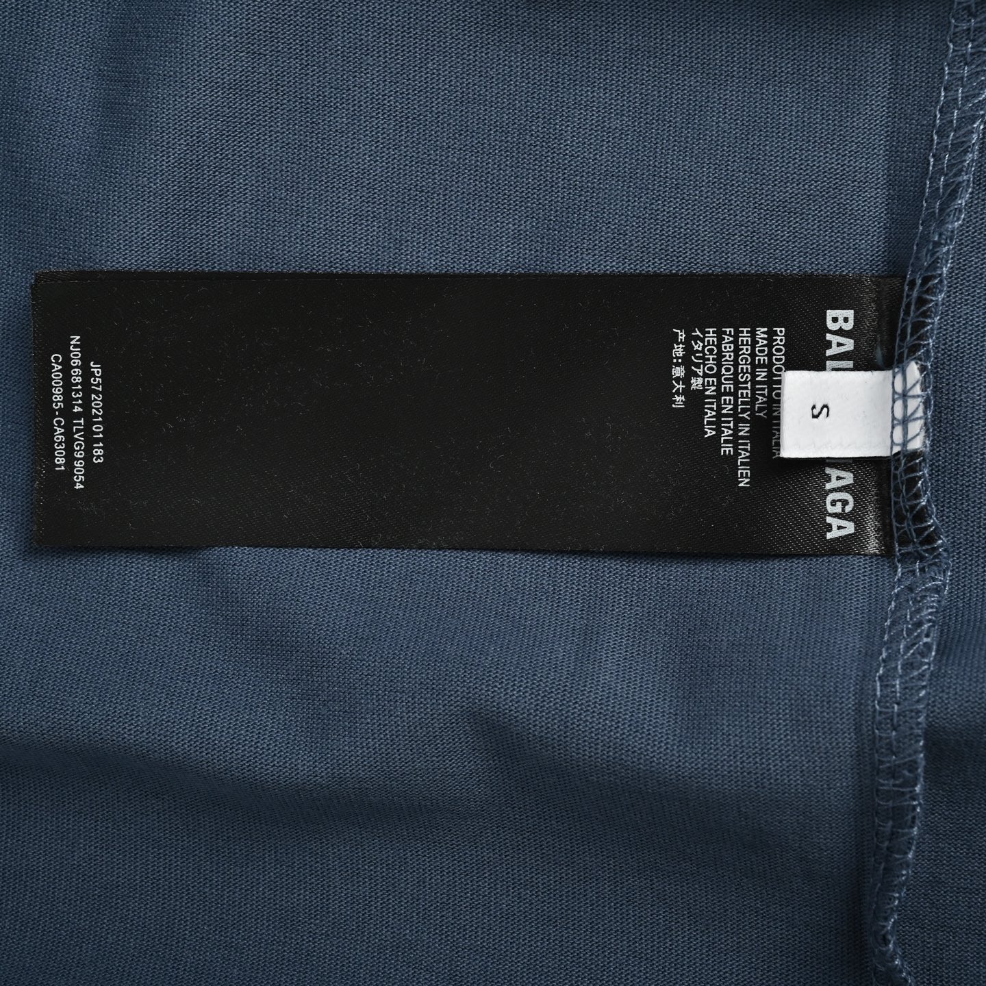 Balenciaga PP krit round neck short sleeves