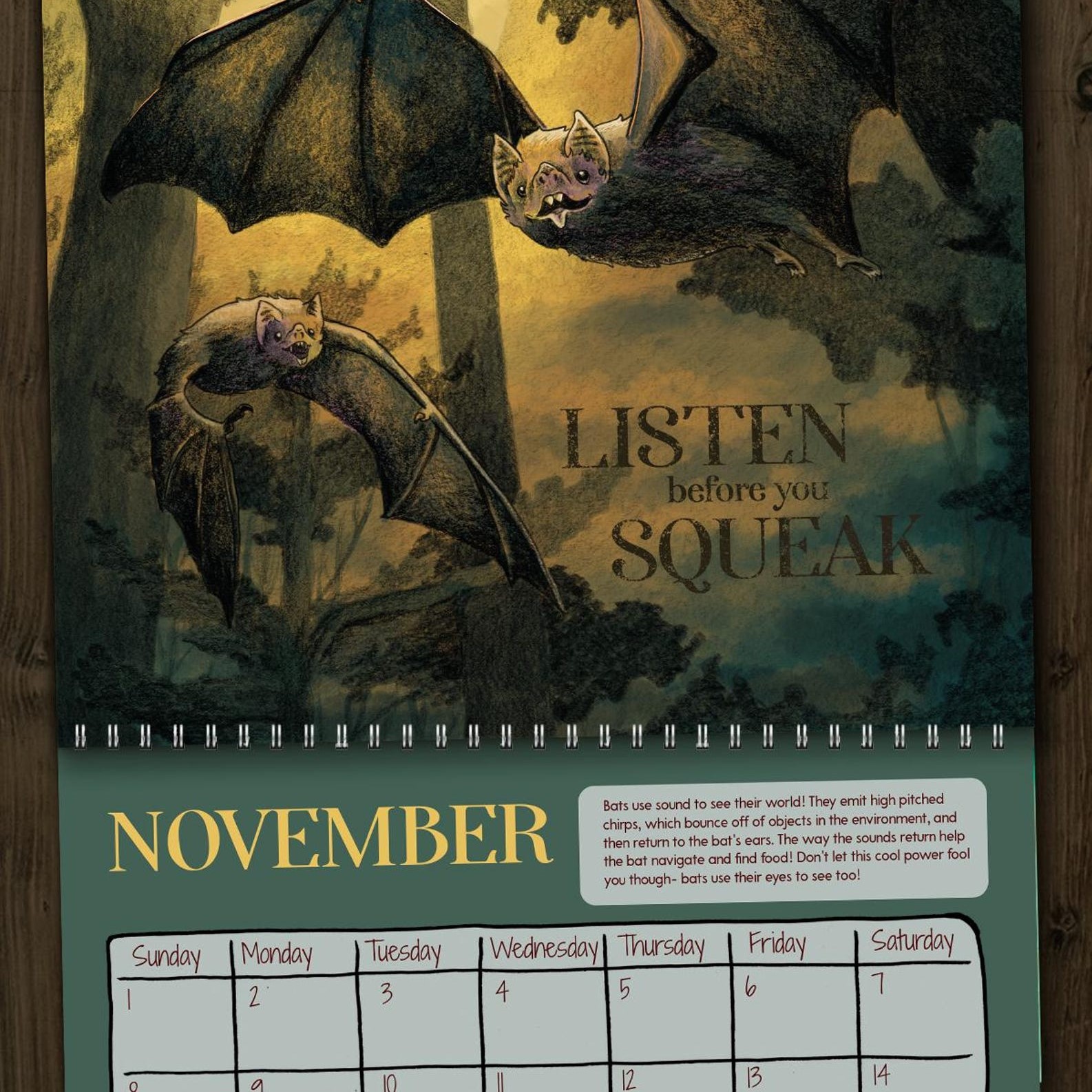 2026 Calendar- Love Notes From Nature