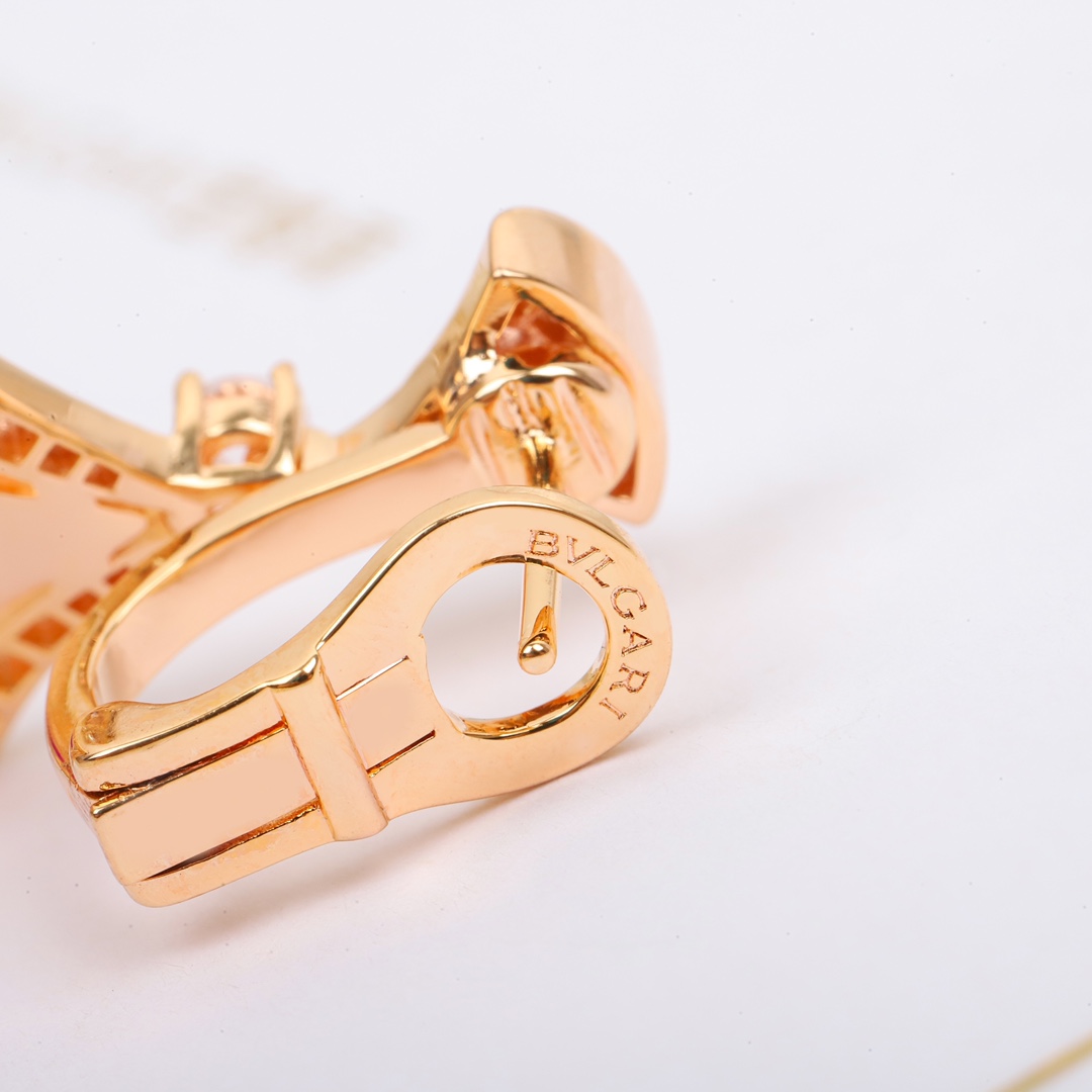 Bulgari diamond earrings