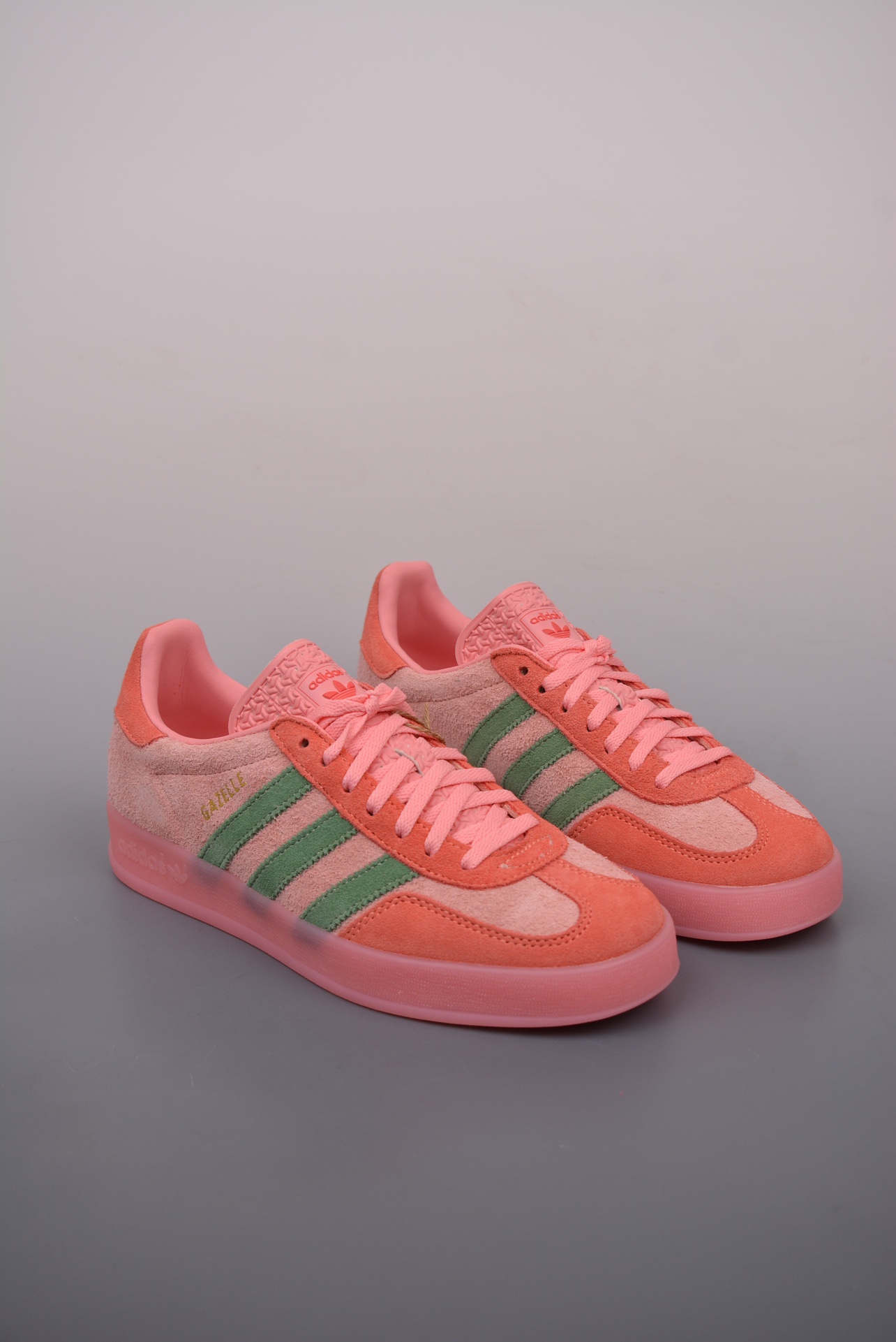 Adidas Gazelle Indoor Trainers Watermelon Pink Green IG6782