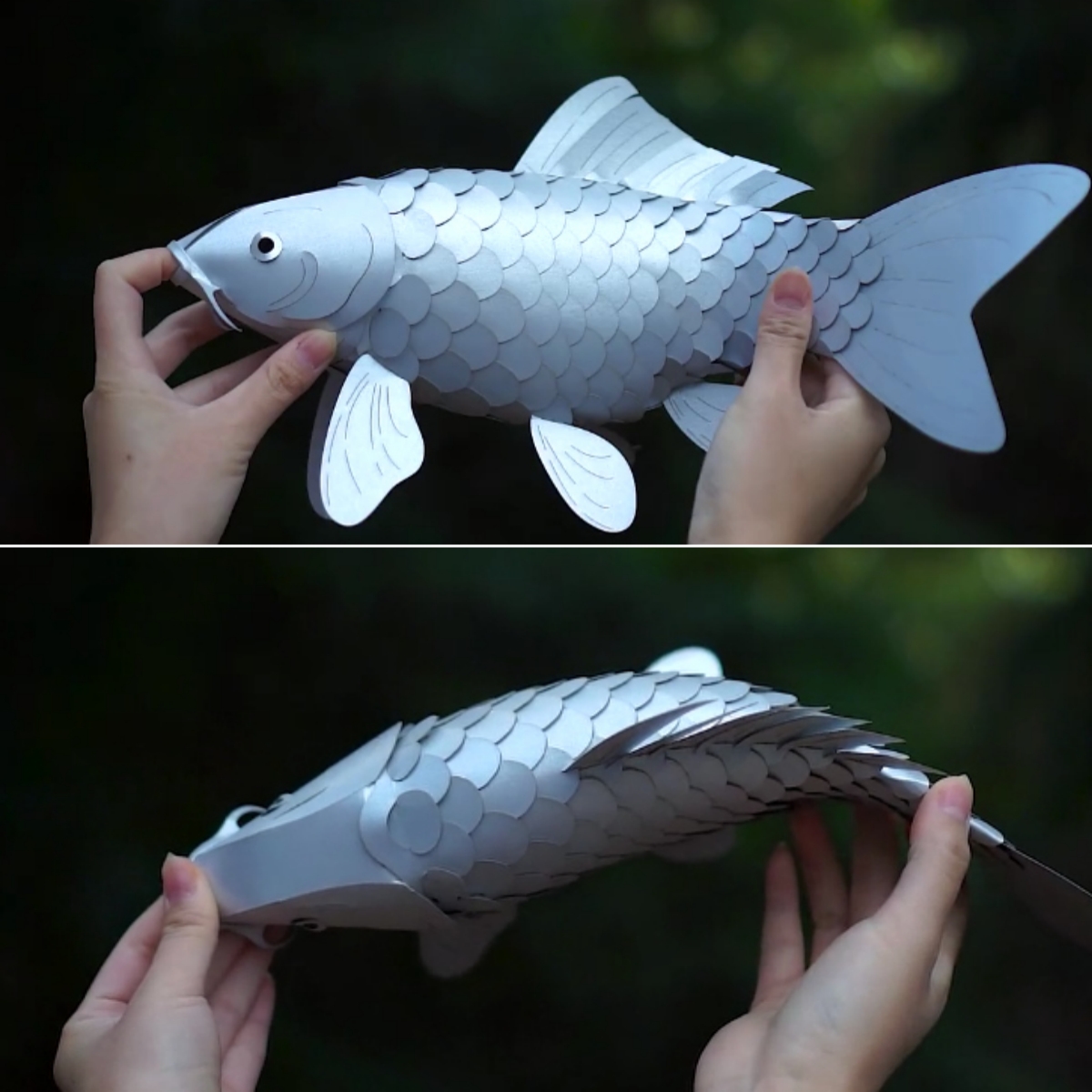 👍Last Day Promotion 60% OFF💥2024 New Paper Koi Lantern With RGB Led