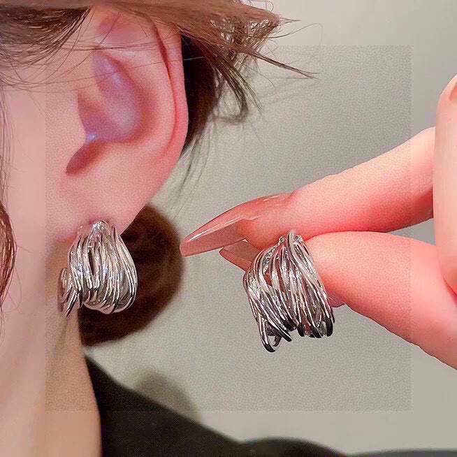 Balenciaga Coil Earrings