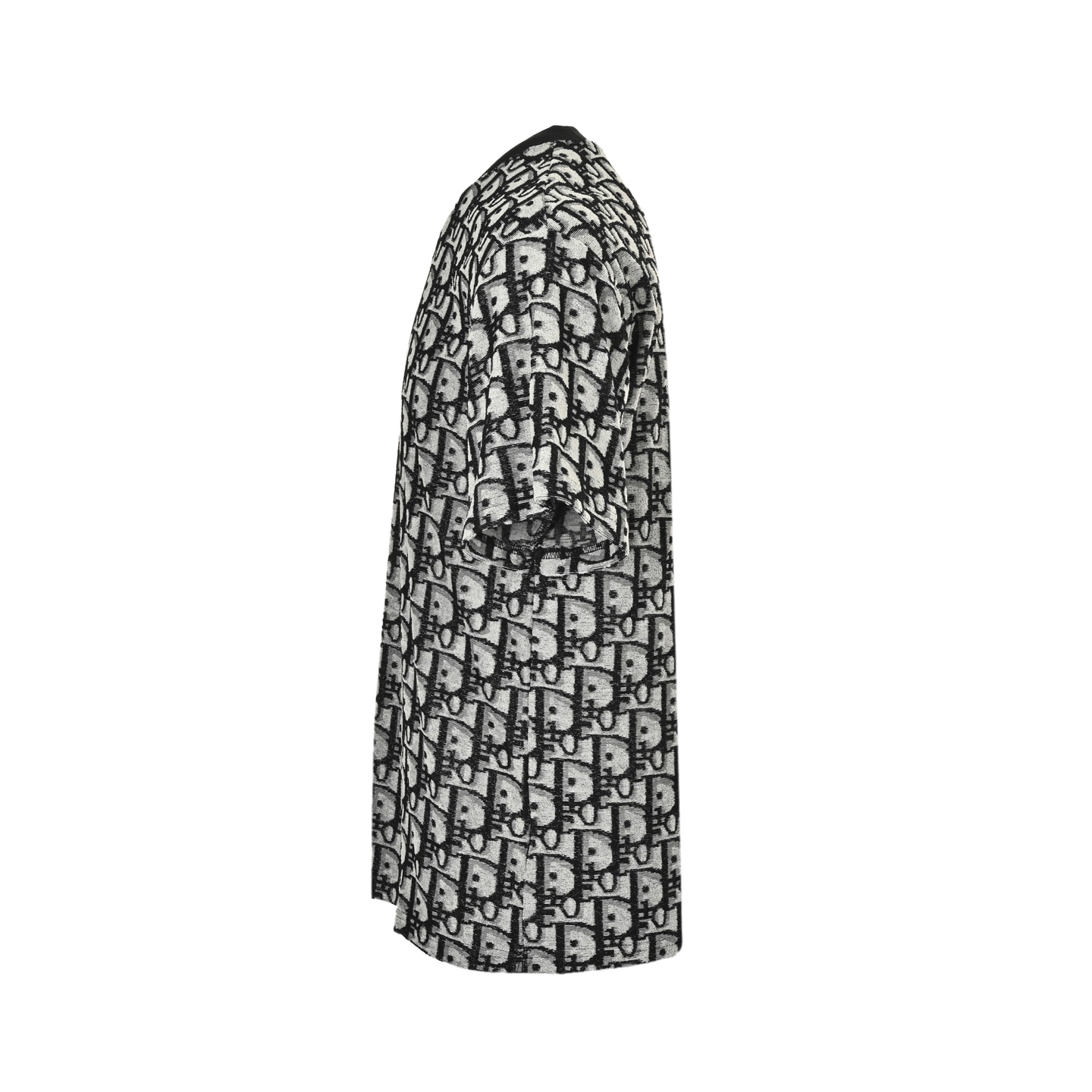 Dior 25ss full-print CD monogram jacquard towel short sleeve