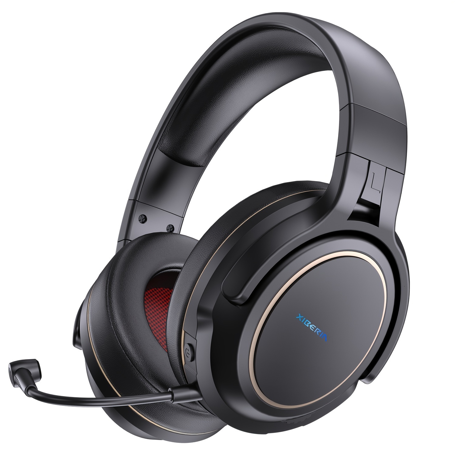NUBWO Noise Cancelling Wireless Gaming Headset 5.8G For PS5,PS4,PC G01 Black