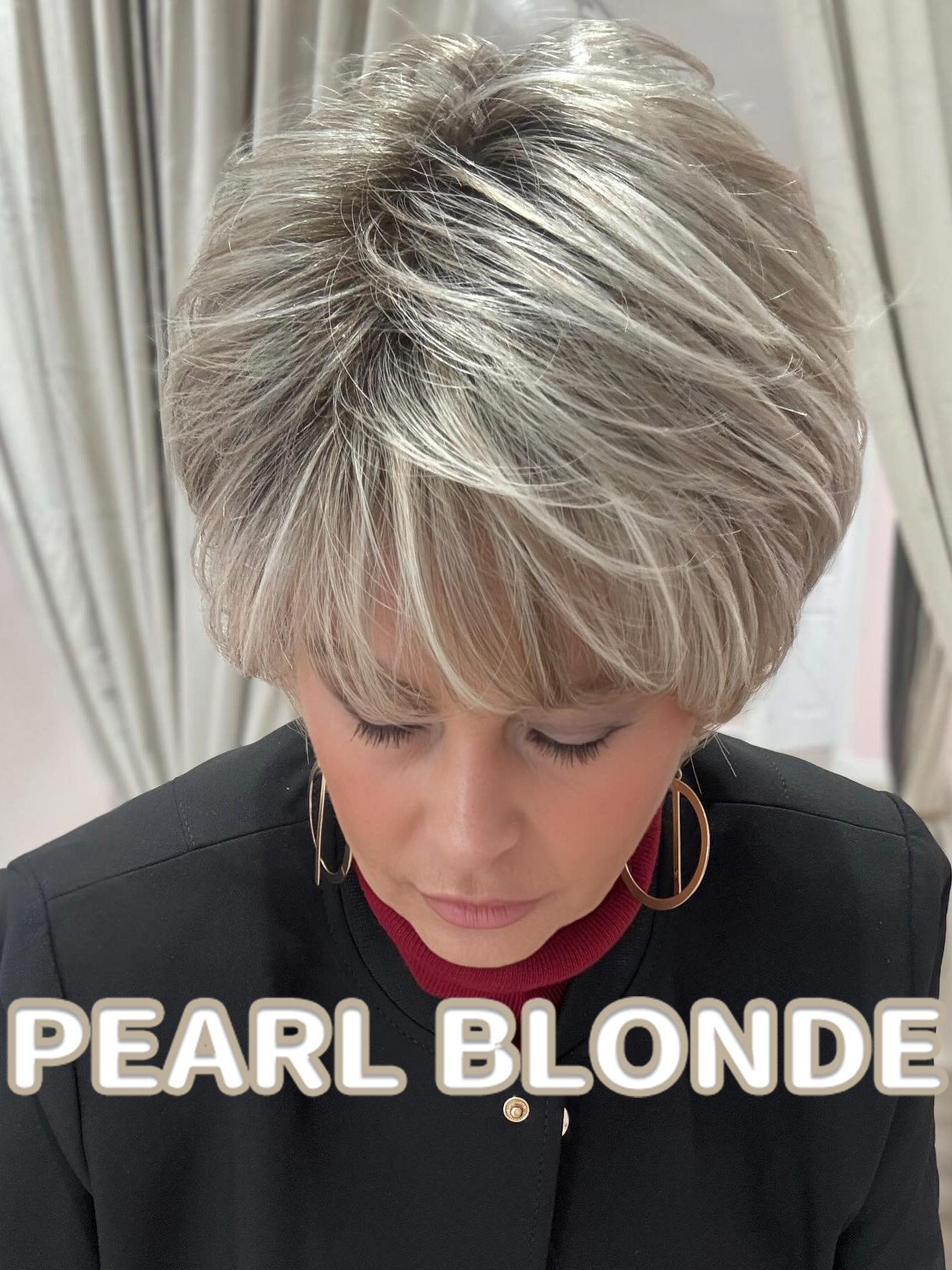 Soft Layered Pixie Wig With Natural Fringe