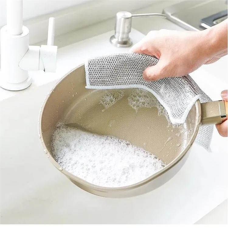 🔥2024 New upgraded version of steel wire dish cloth