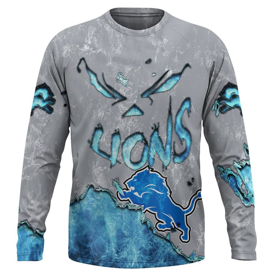 DETROIT LIONS 3D HOODIE HALLOWEEN001