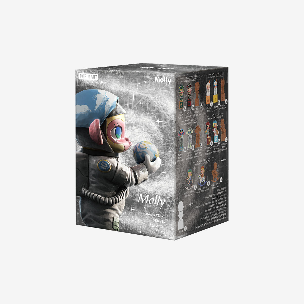 POP MART MOLLY Anniversary Statues Classical Retro Series Figures [1 Blind Box]