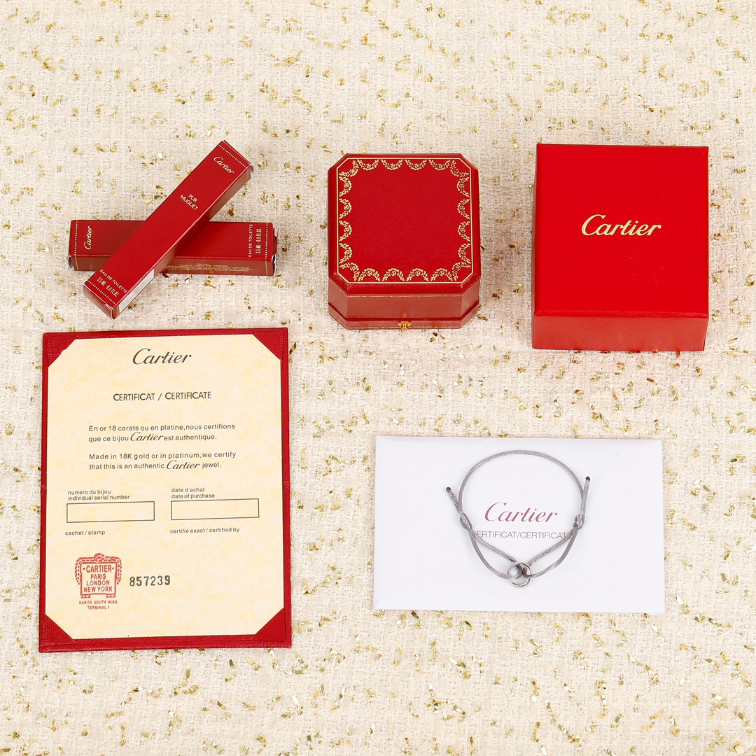 Cartier triple ring bracelet