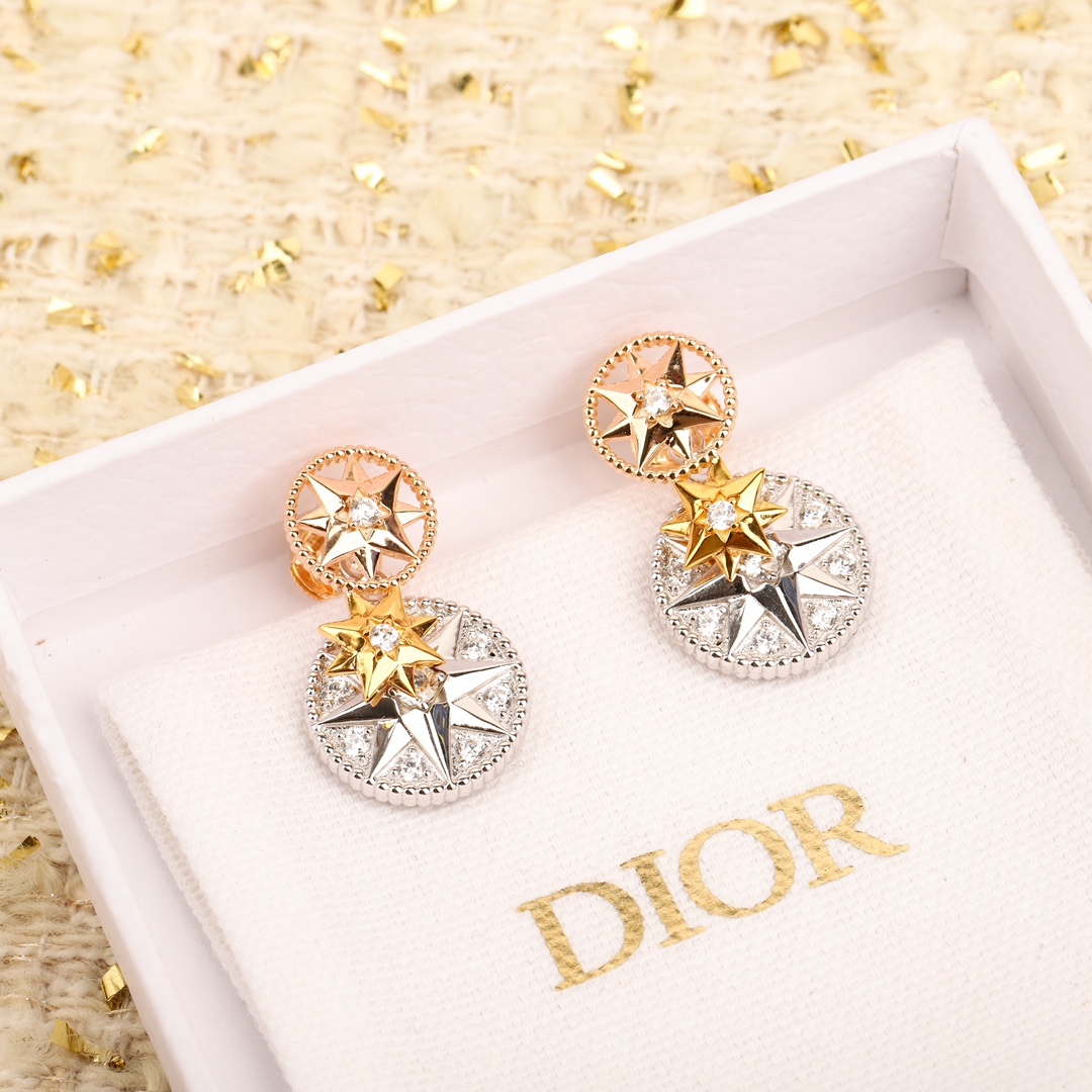 Dior Compass Earrings