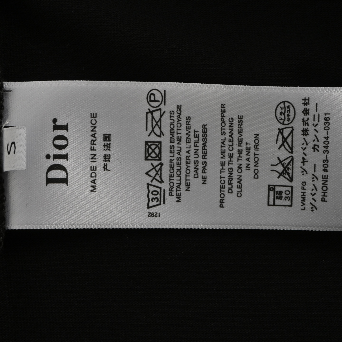 Dior 25ss monogram pocket laminated short sleeve
