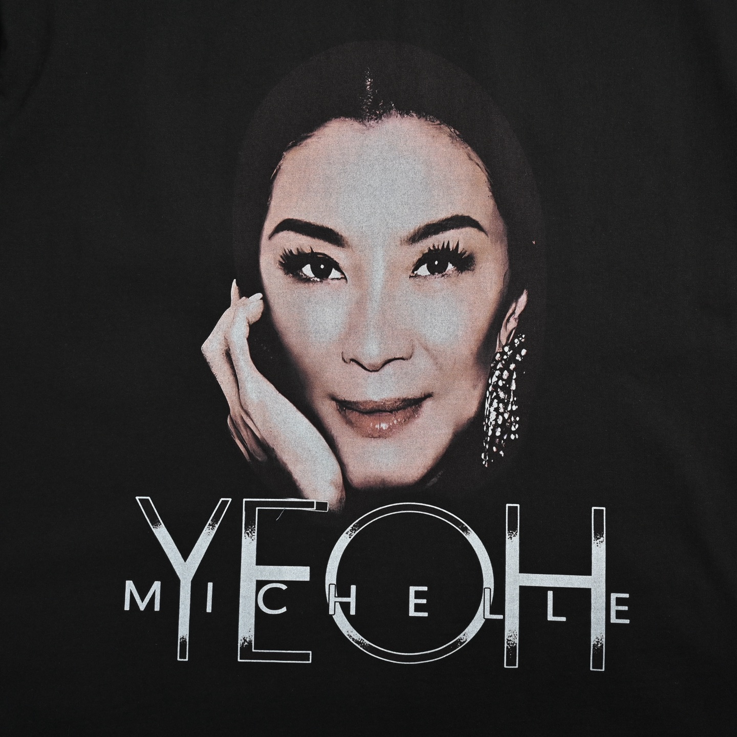 Balenciaga Michelle Yeoh crew neck short sleeves
