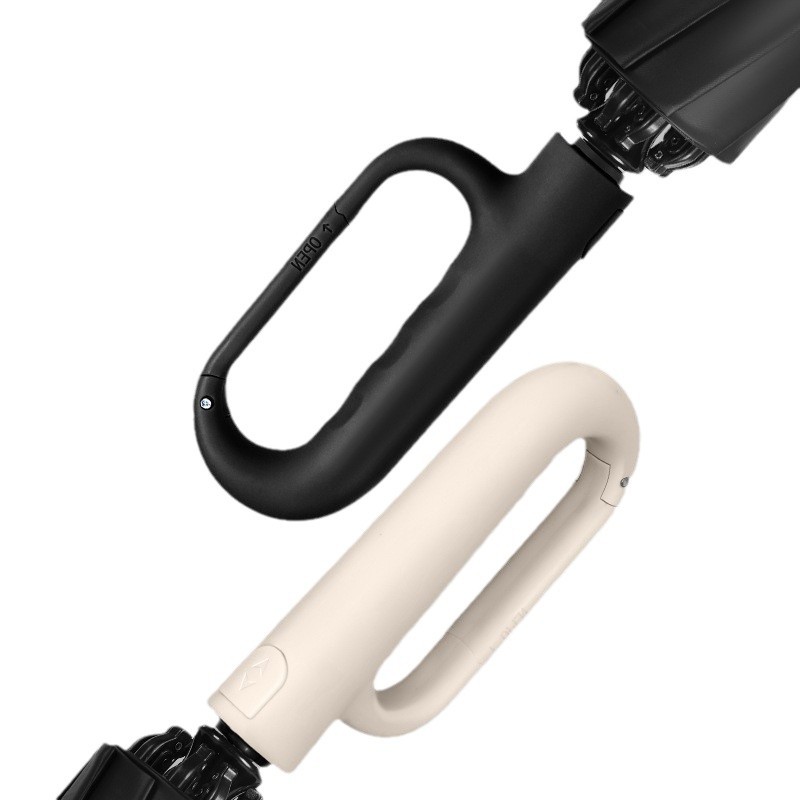☂️☂️Buckle umbrella, reflective safety strip, sturdy and windproof, travel-friendly