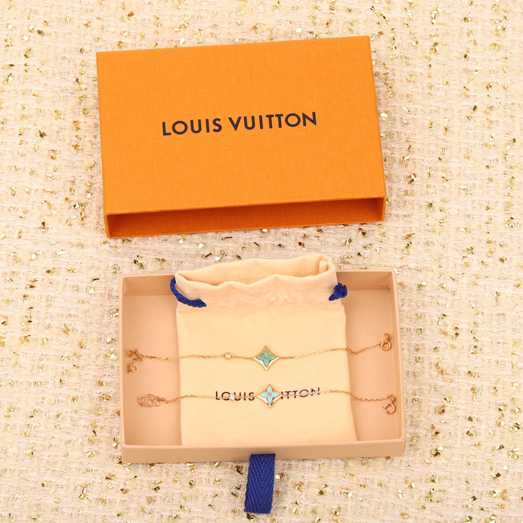 Louis Vuitton Amazonite Bracelet