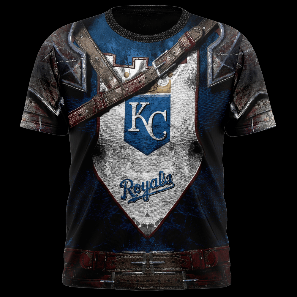 KANSAS CITY ROYALS 3D WARRIORS HOODIE
