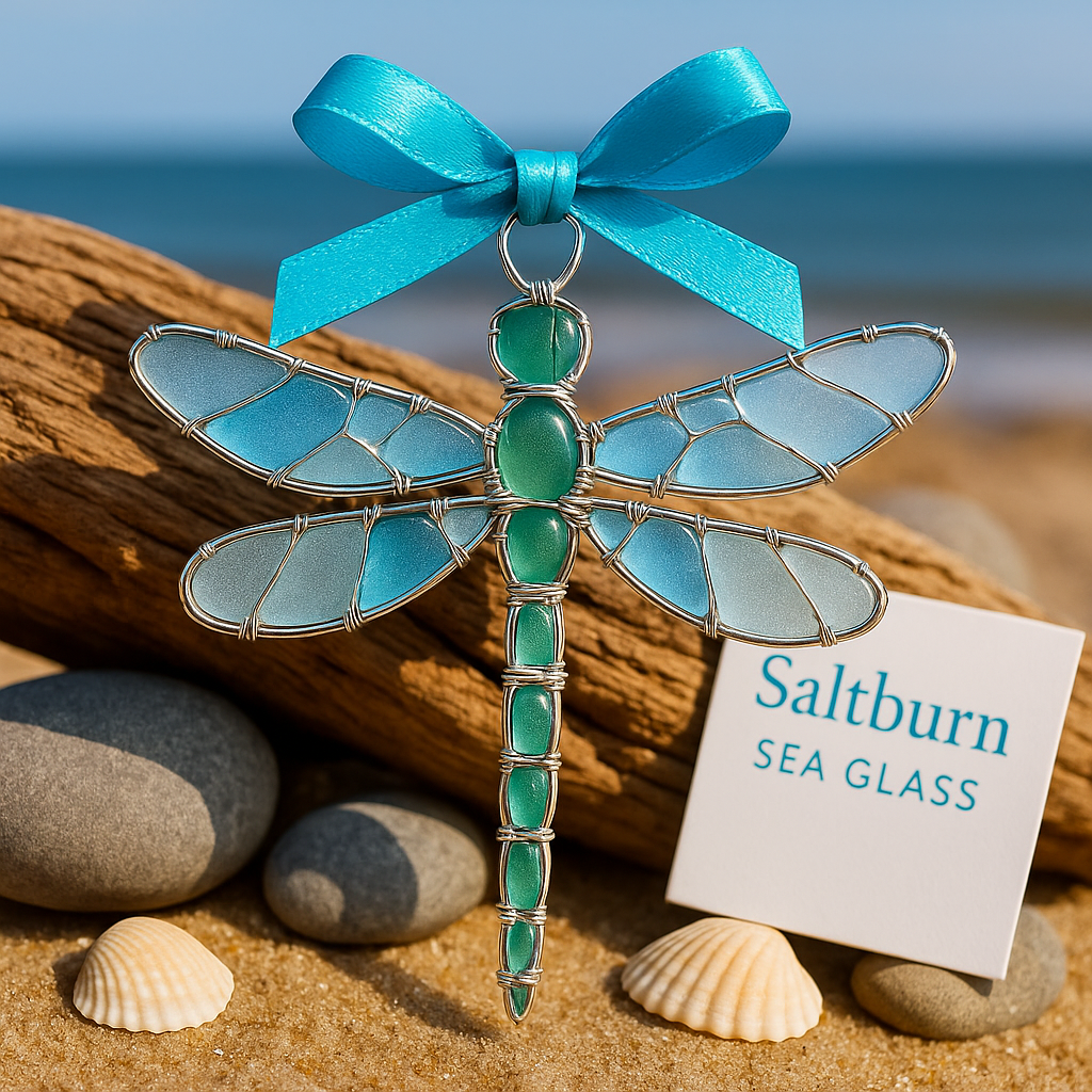 Handmade Sea Glass Ornament