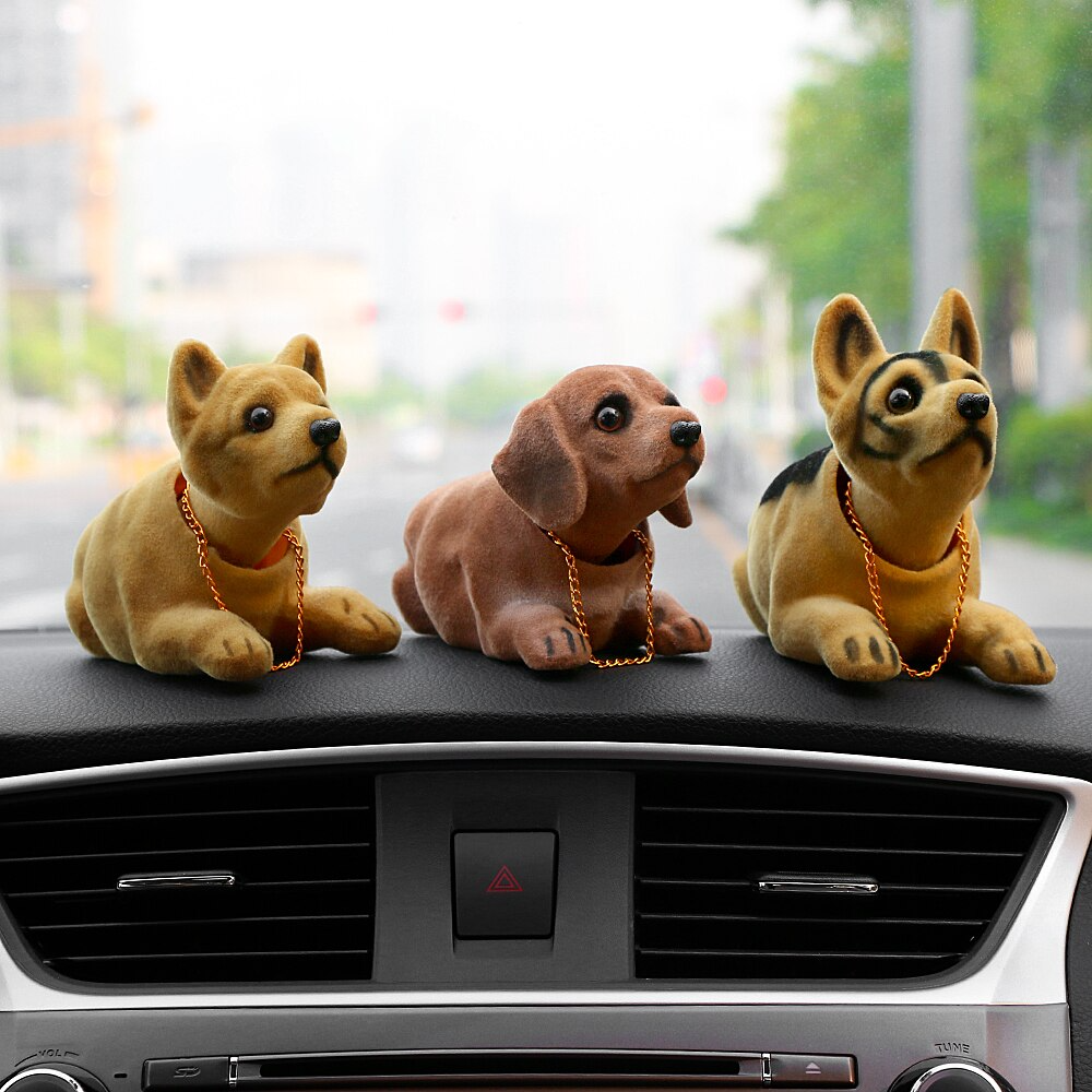(🎄CHRISTMAS SALE NOW-50% OFF) Car Ornaments Shaking Head Dog-BUY 3 FREE SHIPPING