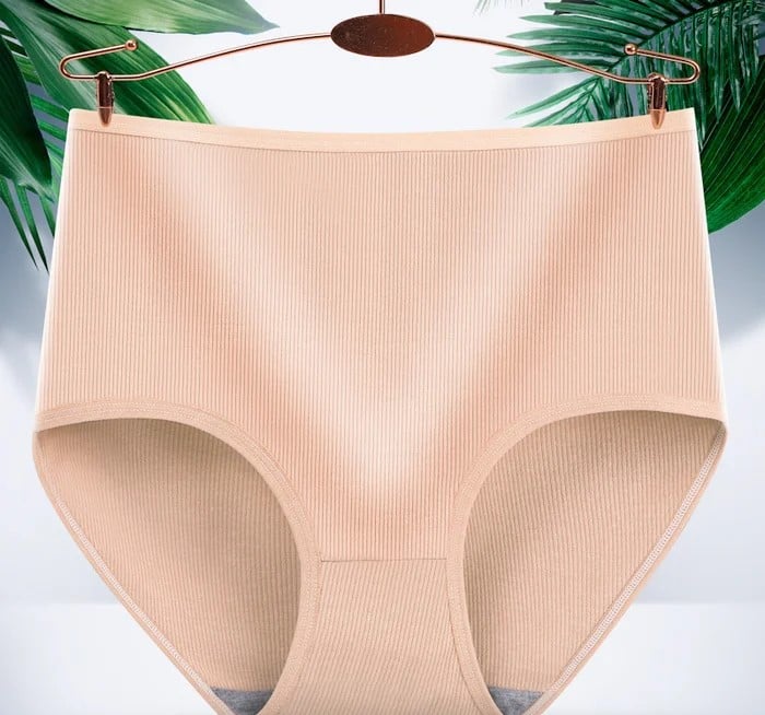 ladies high waist butt lift antibacterial hygroscopic underwear
