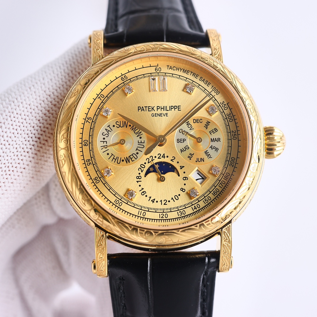 Patek Philippe Calatrava Engraved Watch