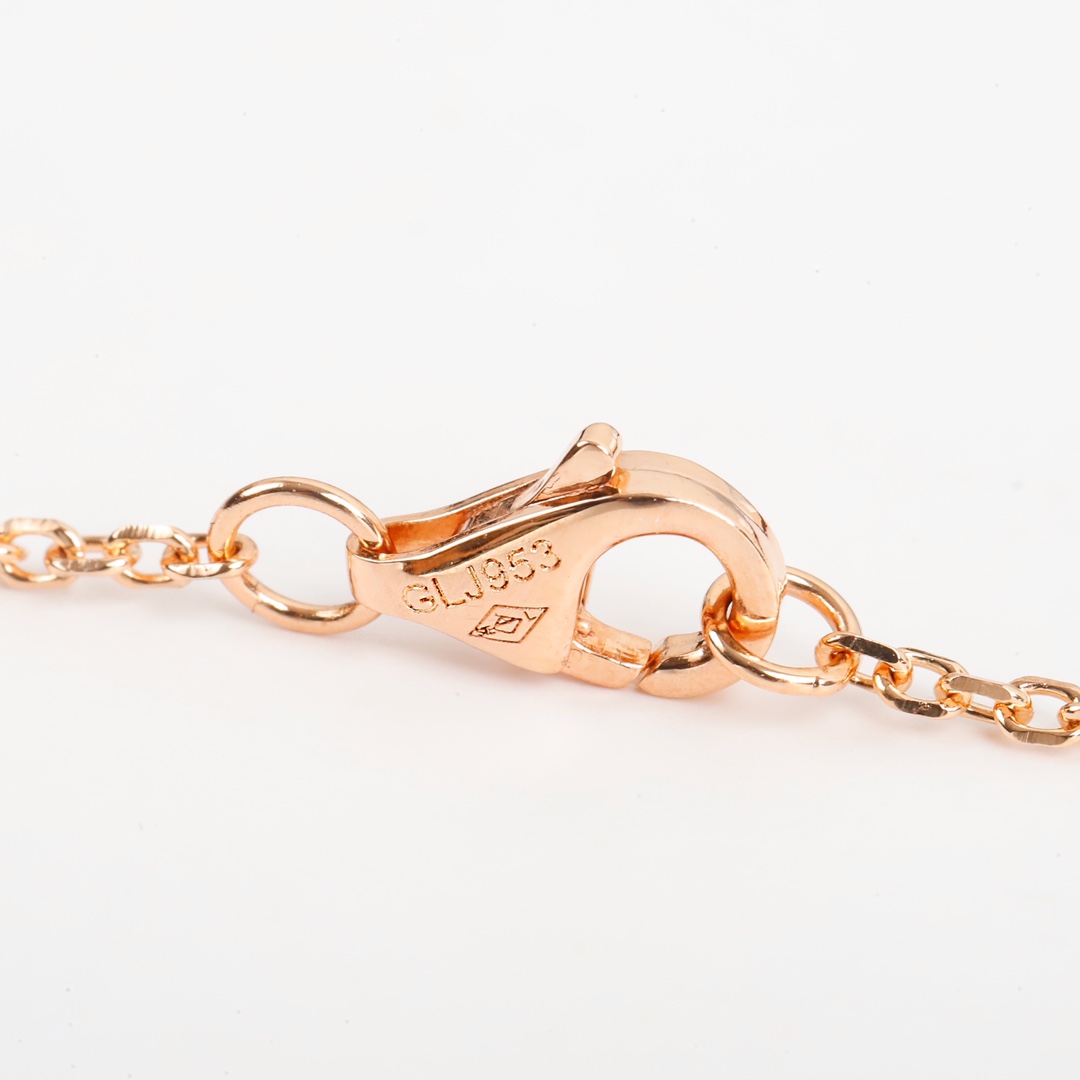 Cartier double ring diamond necklace