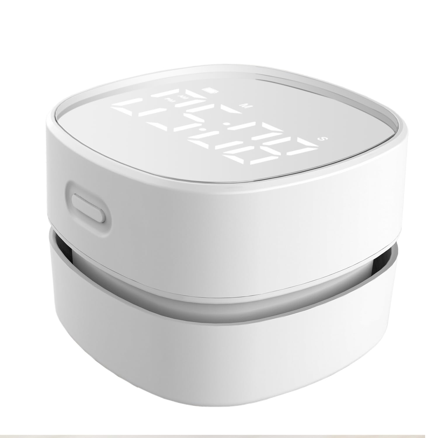 Desktop Vacuum Cleaner,Mini Table dust Sweeper Energy Saving,High Endurance up to 400 mins,Cordless&360º Rotatable Design for Cleaning Hairs,Crumbs,Computer Keyboard