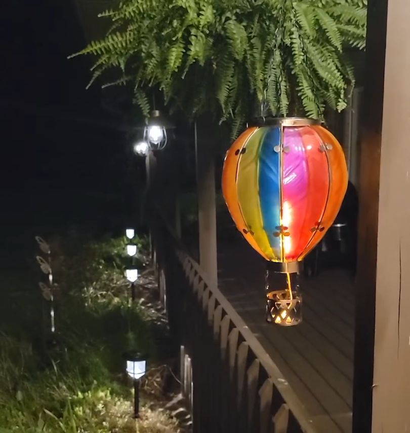 🔥Hot Sale 49% OFF - Hot Air Balloon Solar Lantern