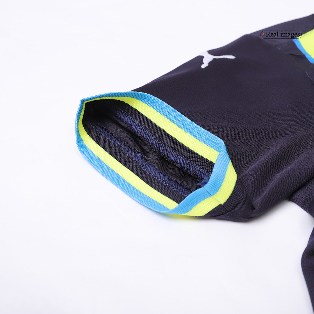 Manchester City away football shirt (shirt + shorts + socks) 2024/25