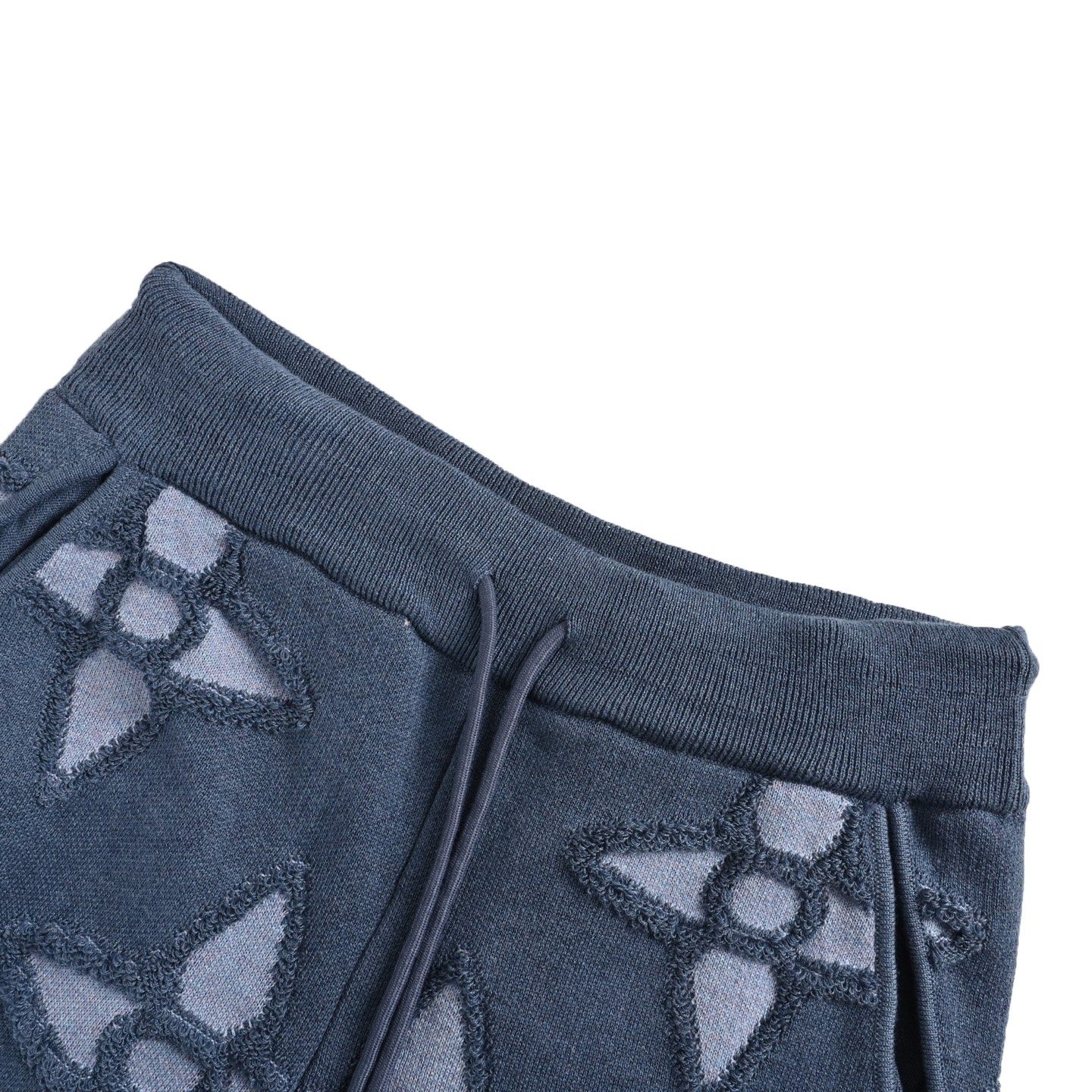 Louis Vuitton 25ss four-leaf clover jacquard knit shorts