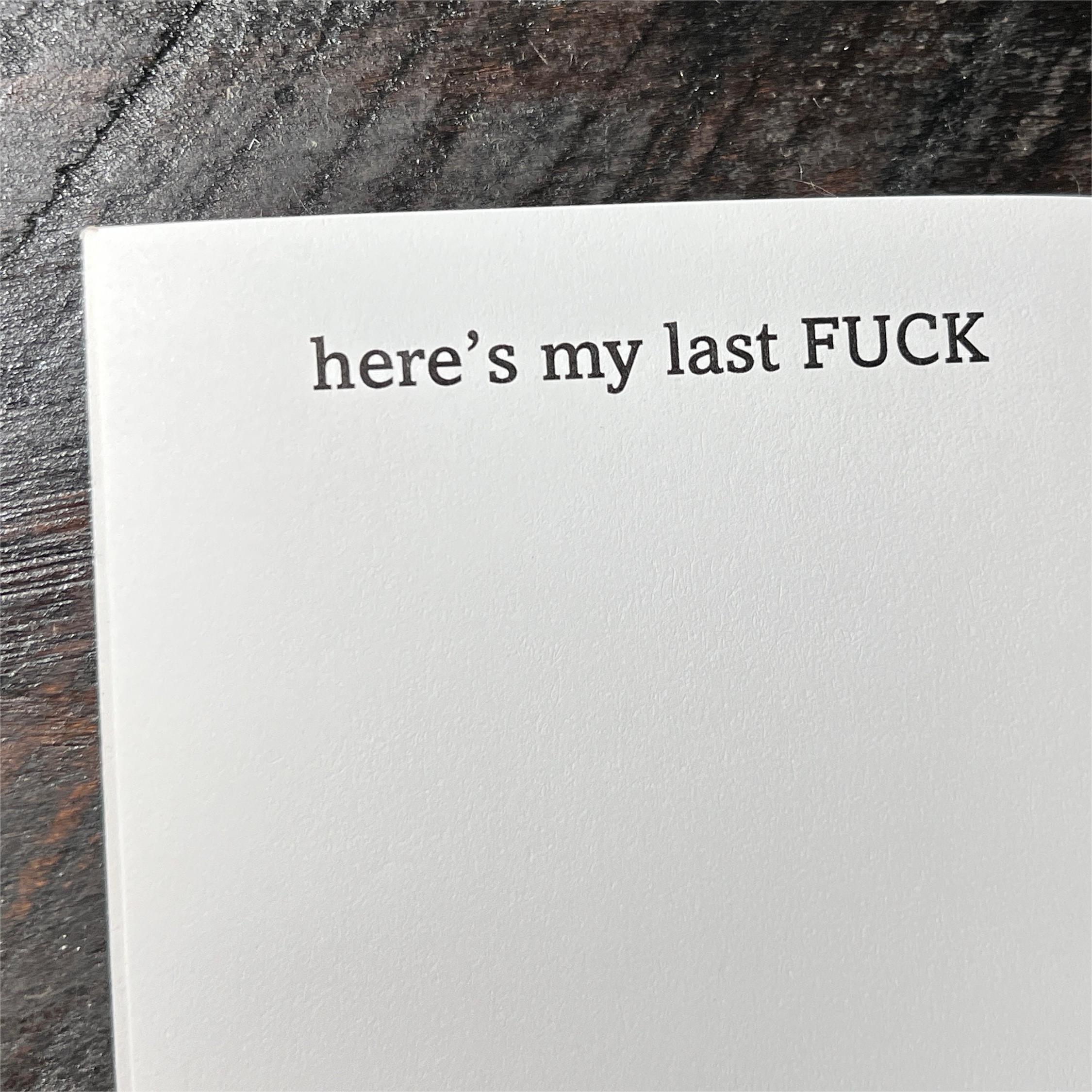 NEW Hilarious Notepad | Pages of Pure Entertainment Note Pad