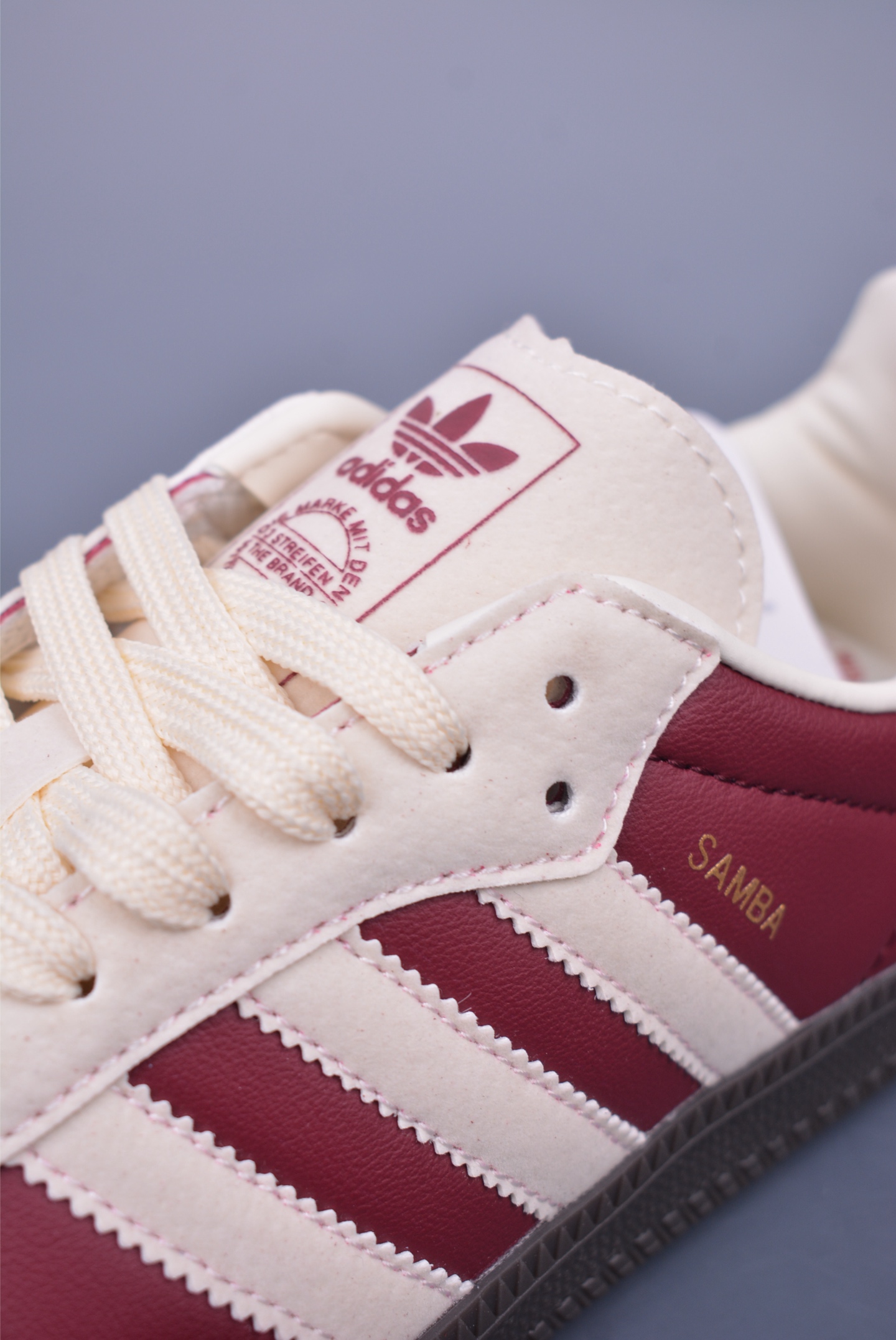 Adidas Originals Samba OG sneakers Hawthorn red caramel sole JI3216