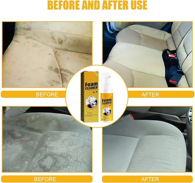 HOT SALE🔥New upgrade Foam Cleaner For Cars And Kitchens, Kitchenware, Etc