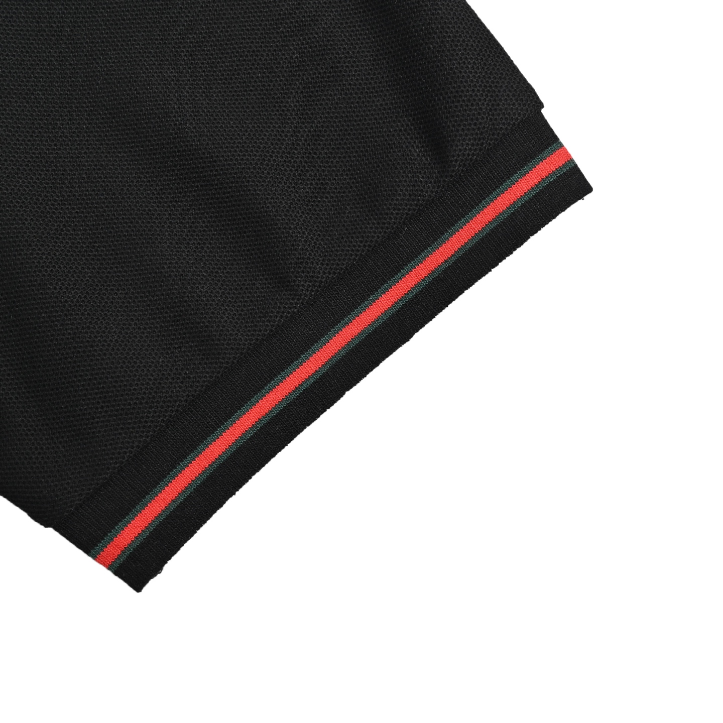 Gucci 25ss letter collar jacquard Polo short sleeve