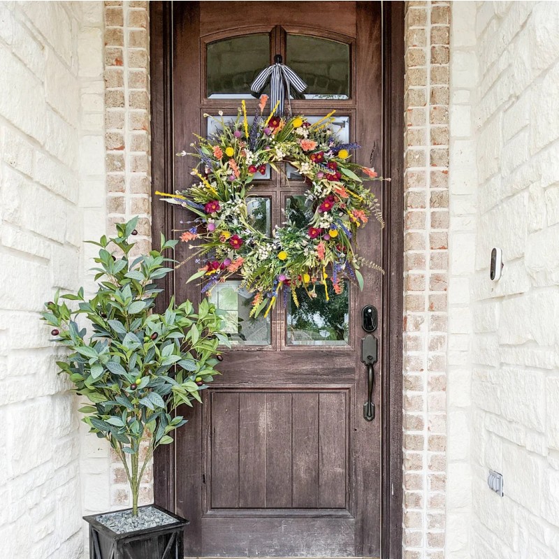 Texas Wildflower wreath