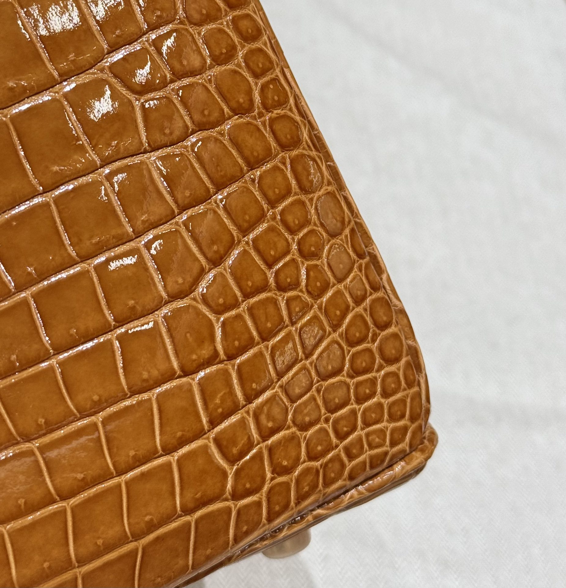 Hermes Birkin 24tabac handbag (handmade to order)