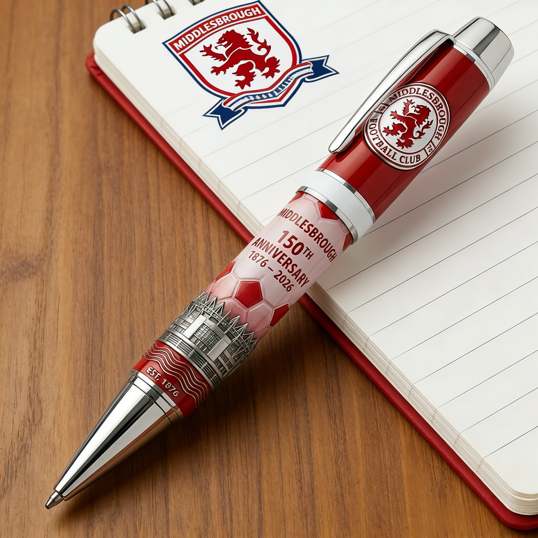 Middlesbrough Football Club’s 150TH Anniversary Pen (Pre-sale)