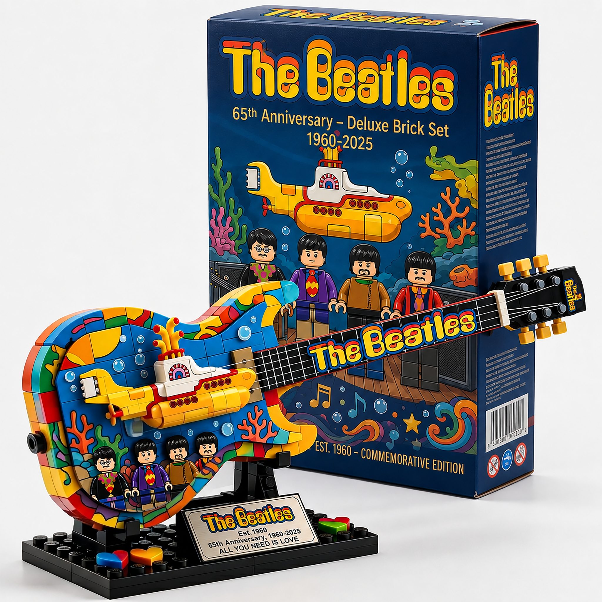 The Beatles 65th Anniversary Deluxe Brick Set (1960–2025)