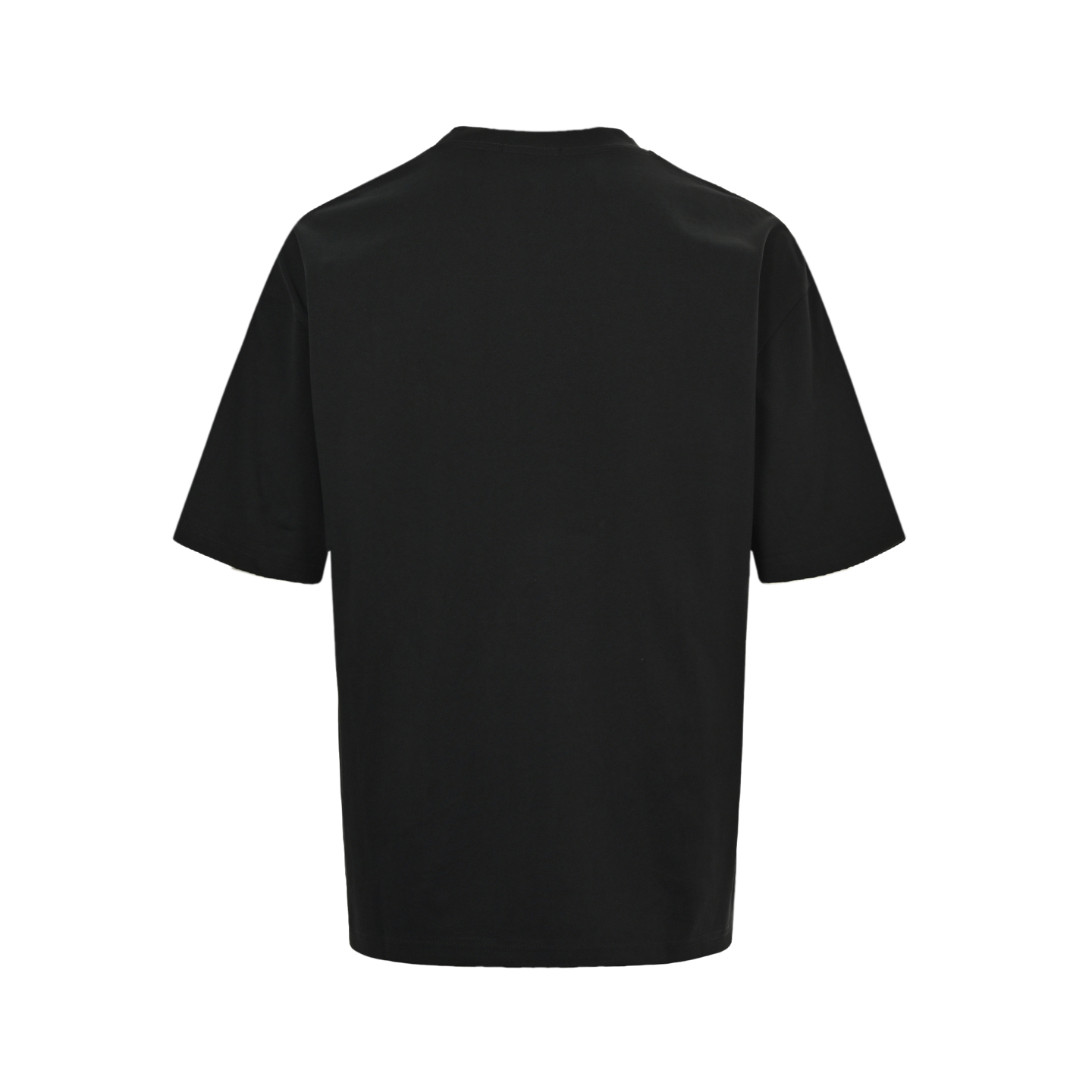 Fendi 25ss short-sleeved shirt with hem label embroidery