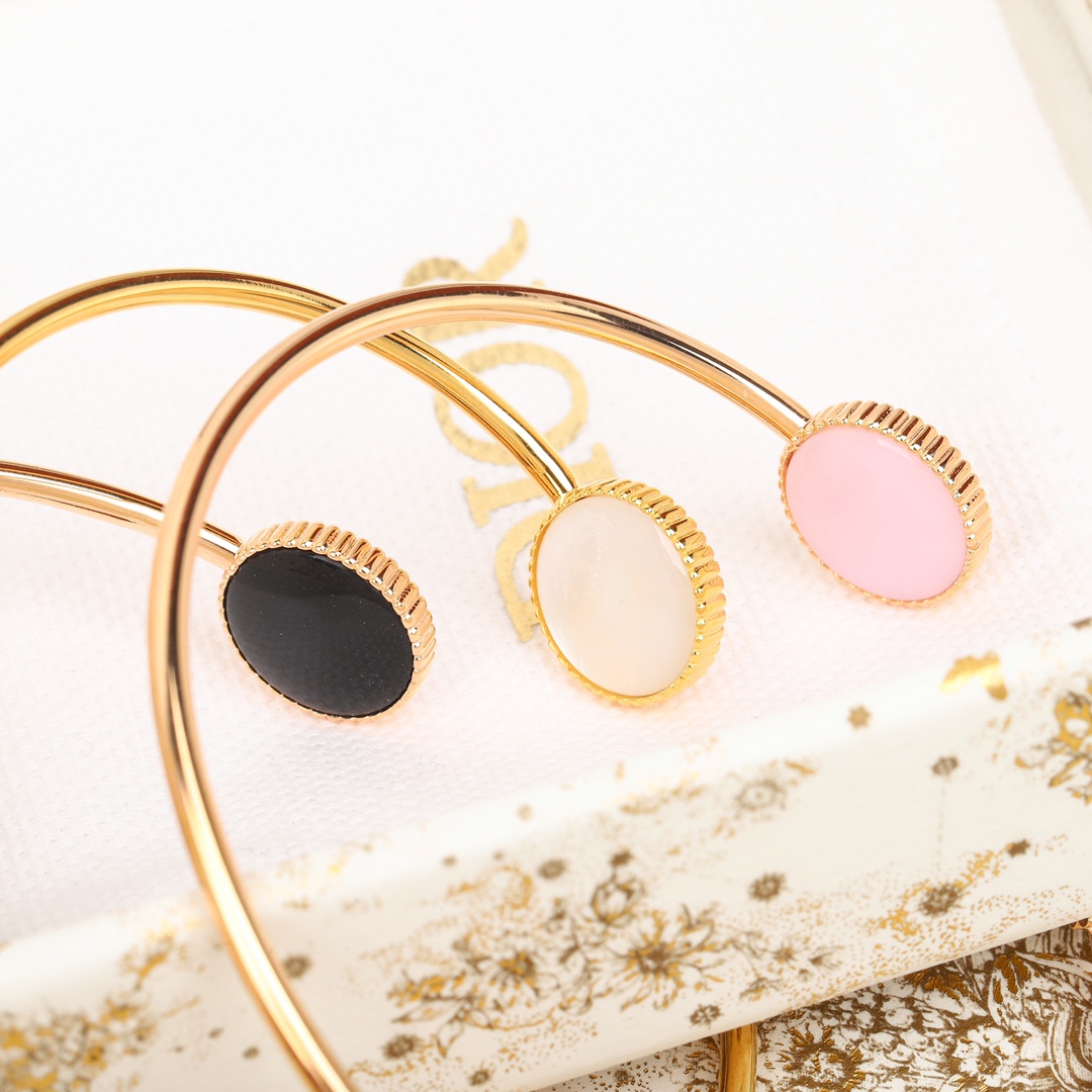 Dior eight-pointed star compass open bracelet
