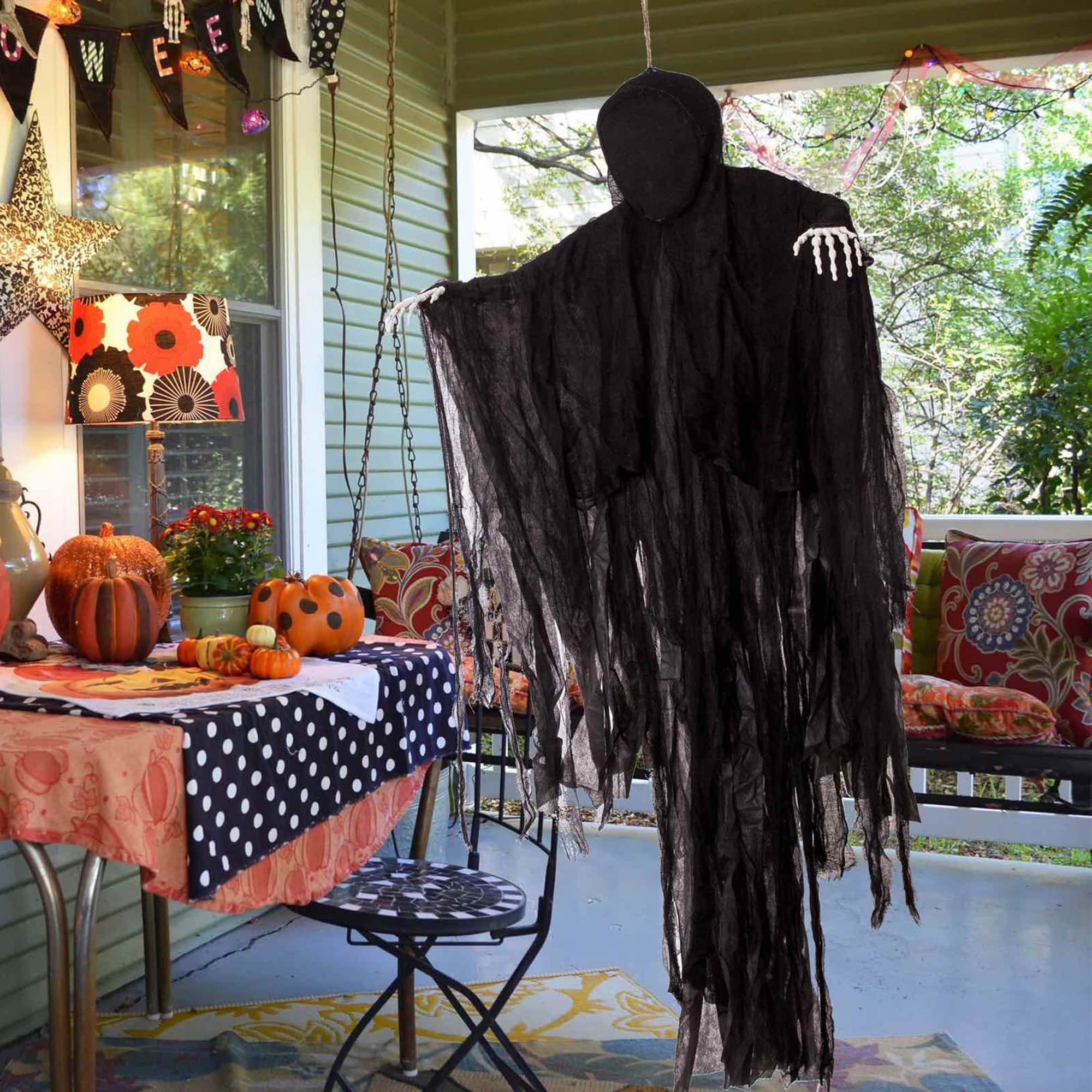 💥ON SALE💥Halloween Faceless Hanging Grim Reaper Outdoor Decor💀