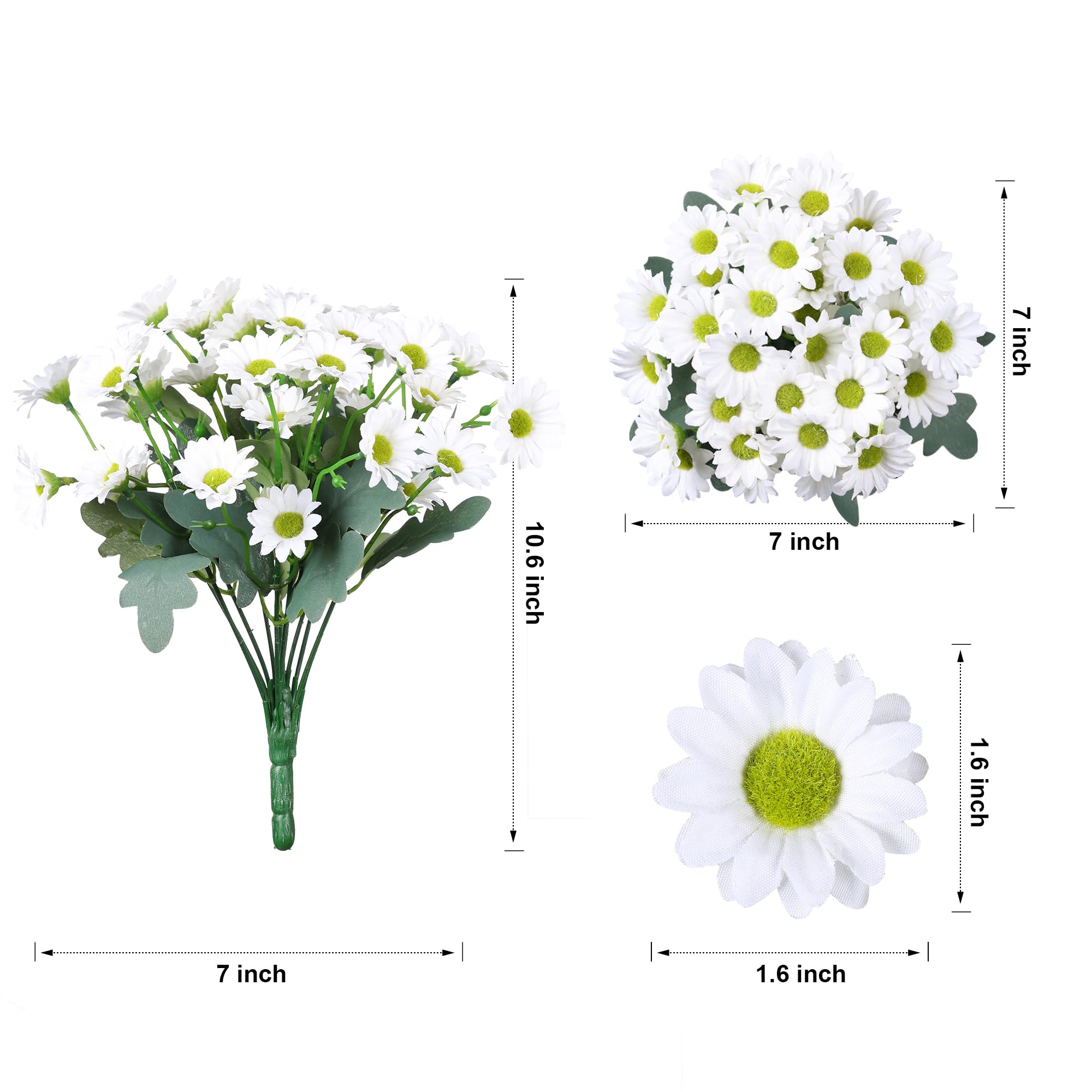 🏆Flash Sale⚡Artificial Outdoor Indoor Fall Flowers - UV resistant, Waterproof, Windproof