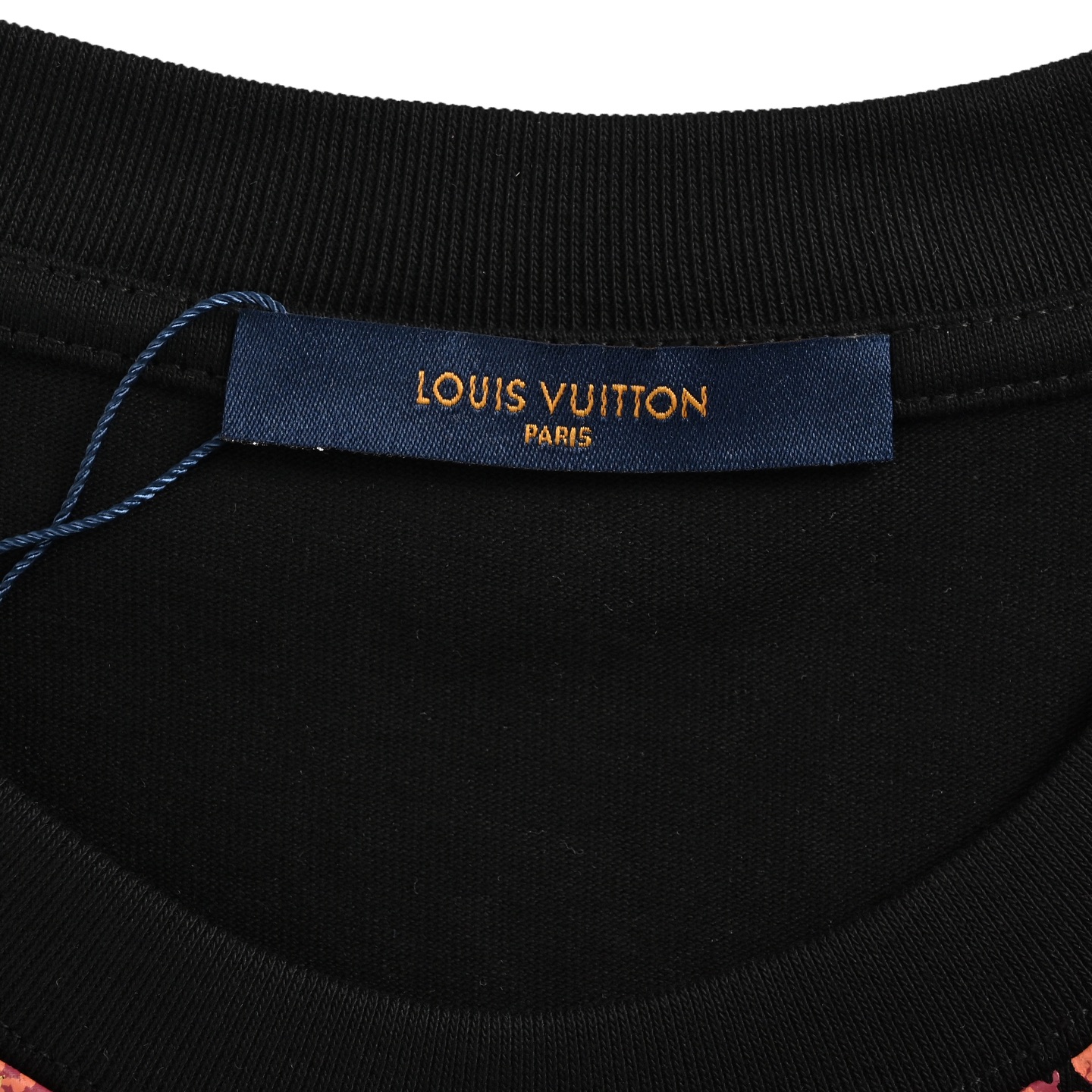 Louis Vuitton Ink-dyed monogram print short sleeves