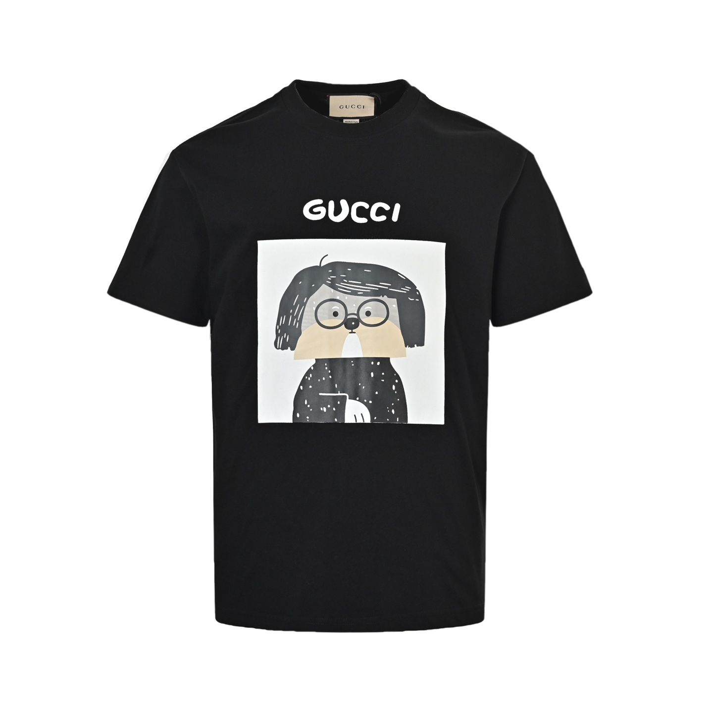 Gucci 25ss funny cartoon series printed short sleeves