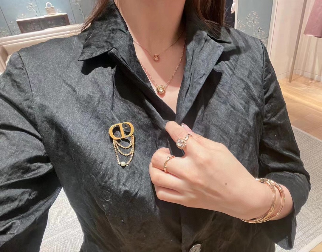 Dior Tassel Brooch