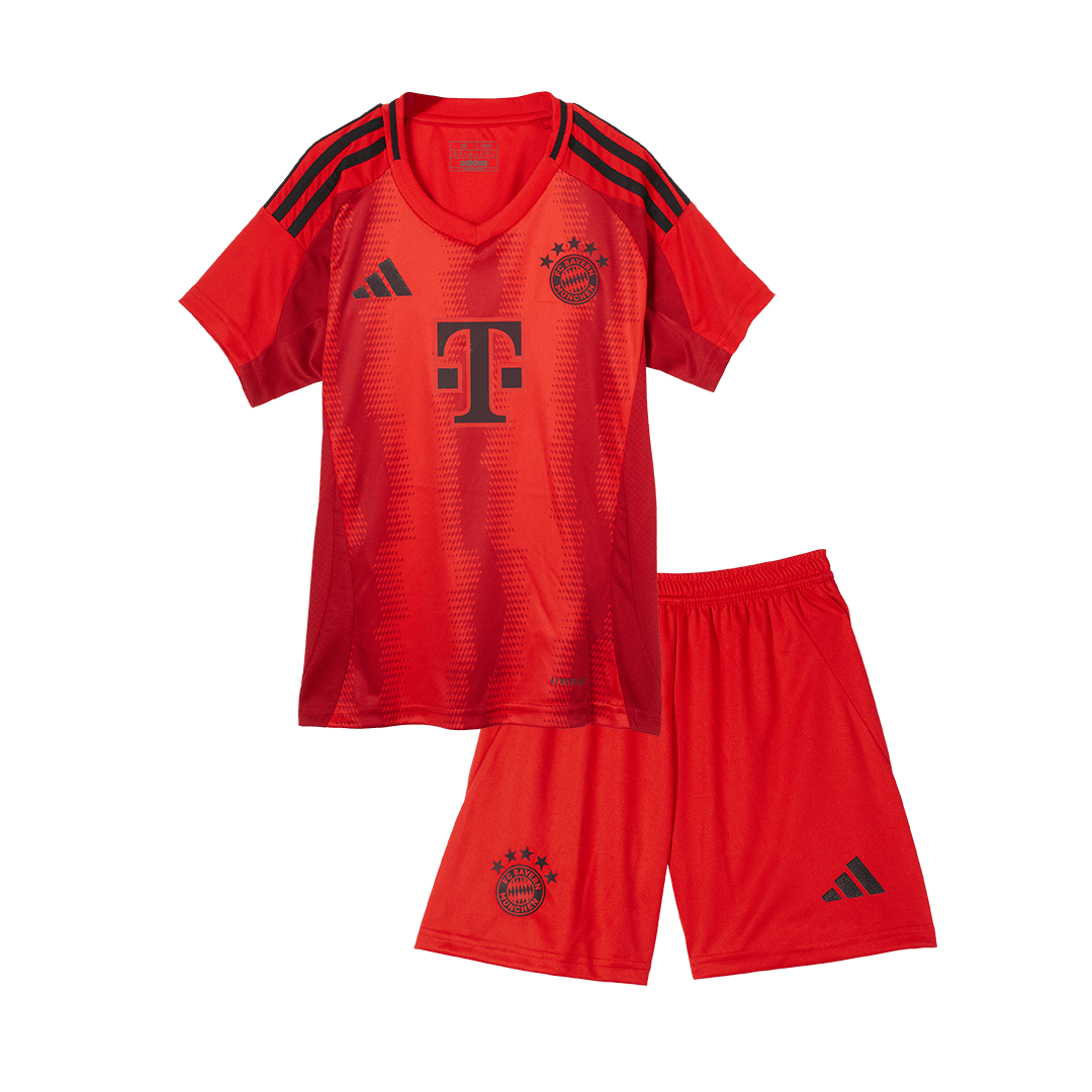 Bayern Munich Kids Custom Home Full Football Kits 2024/25