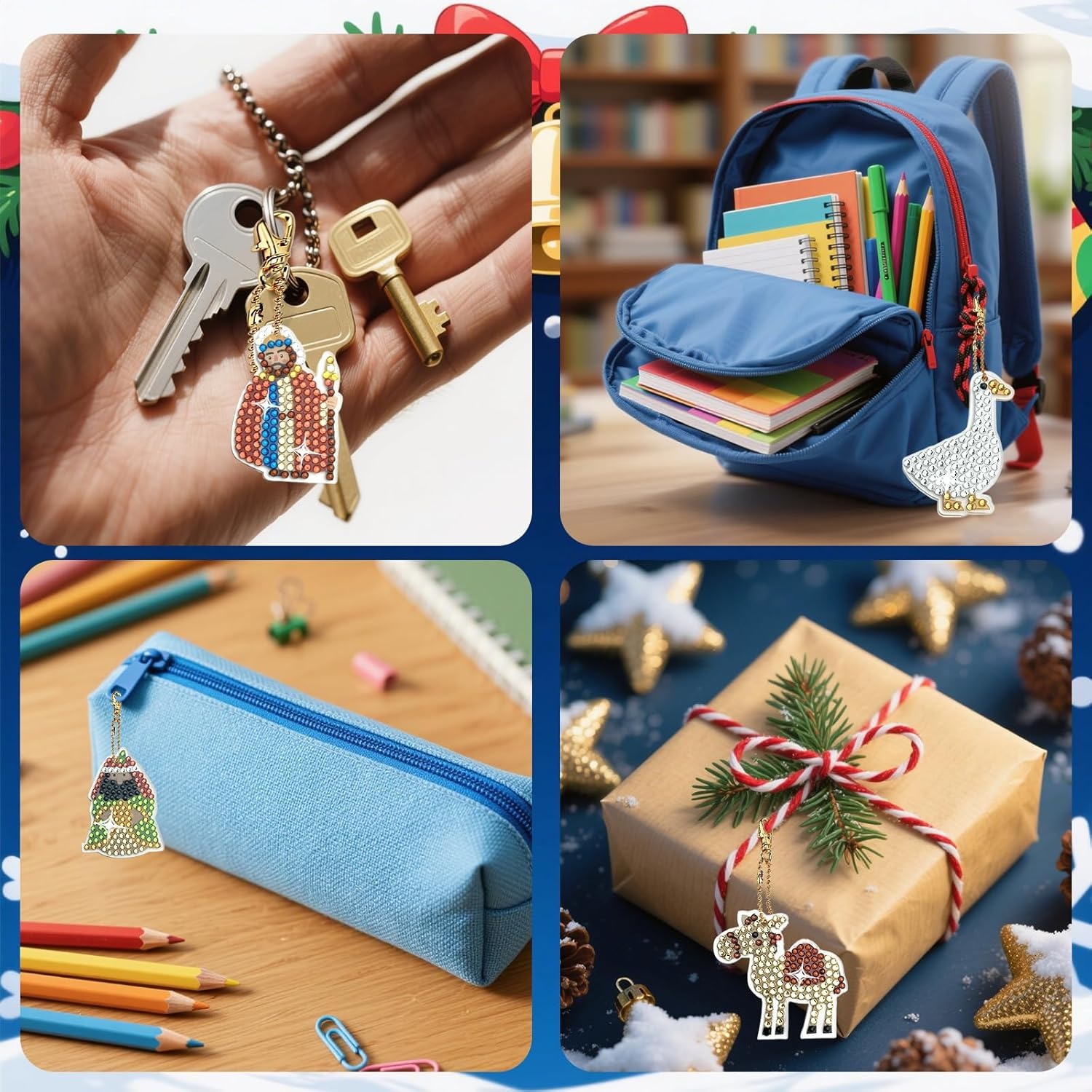 Nativity Advent Calendar Diamond Art Kit