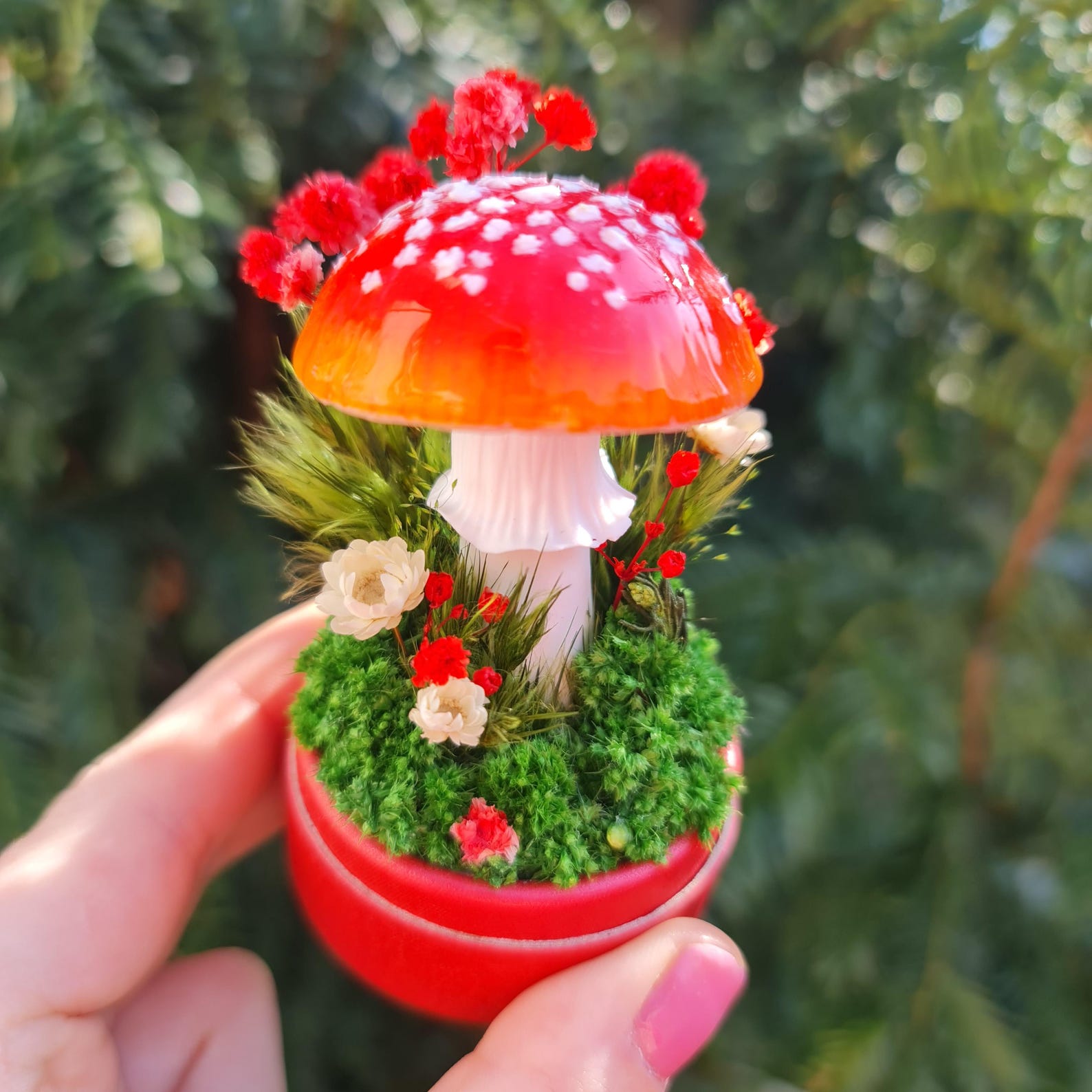 🔥ON SALE🔥Mushroom Sculpture Night Light